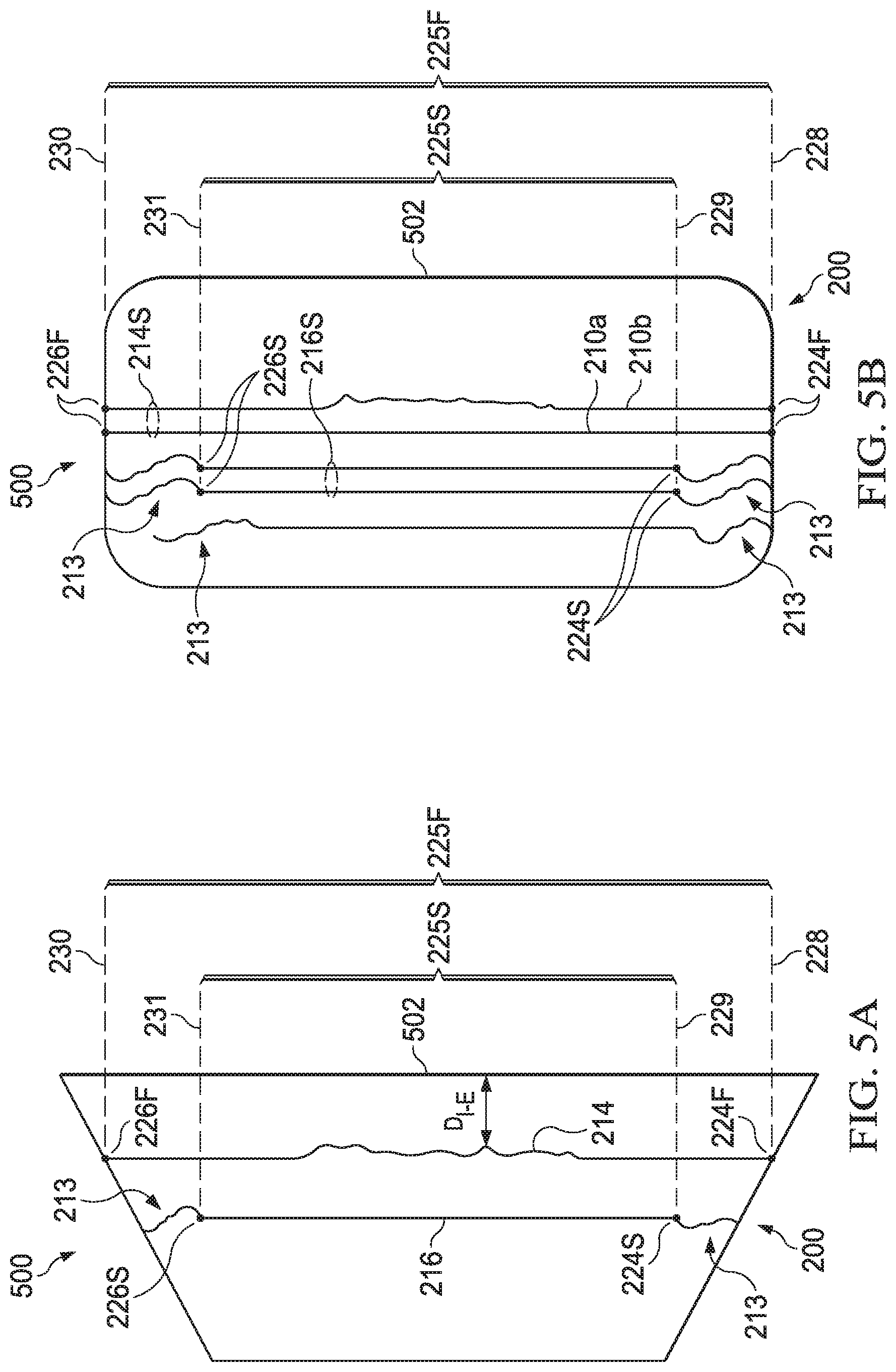 Patent US11771601 Figure 10 – Absorbent article with elasticized region