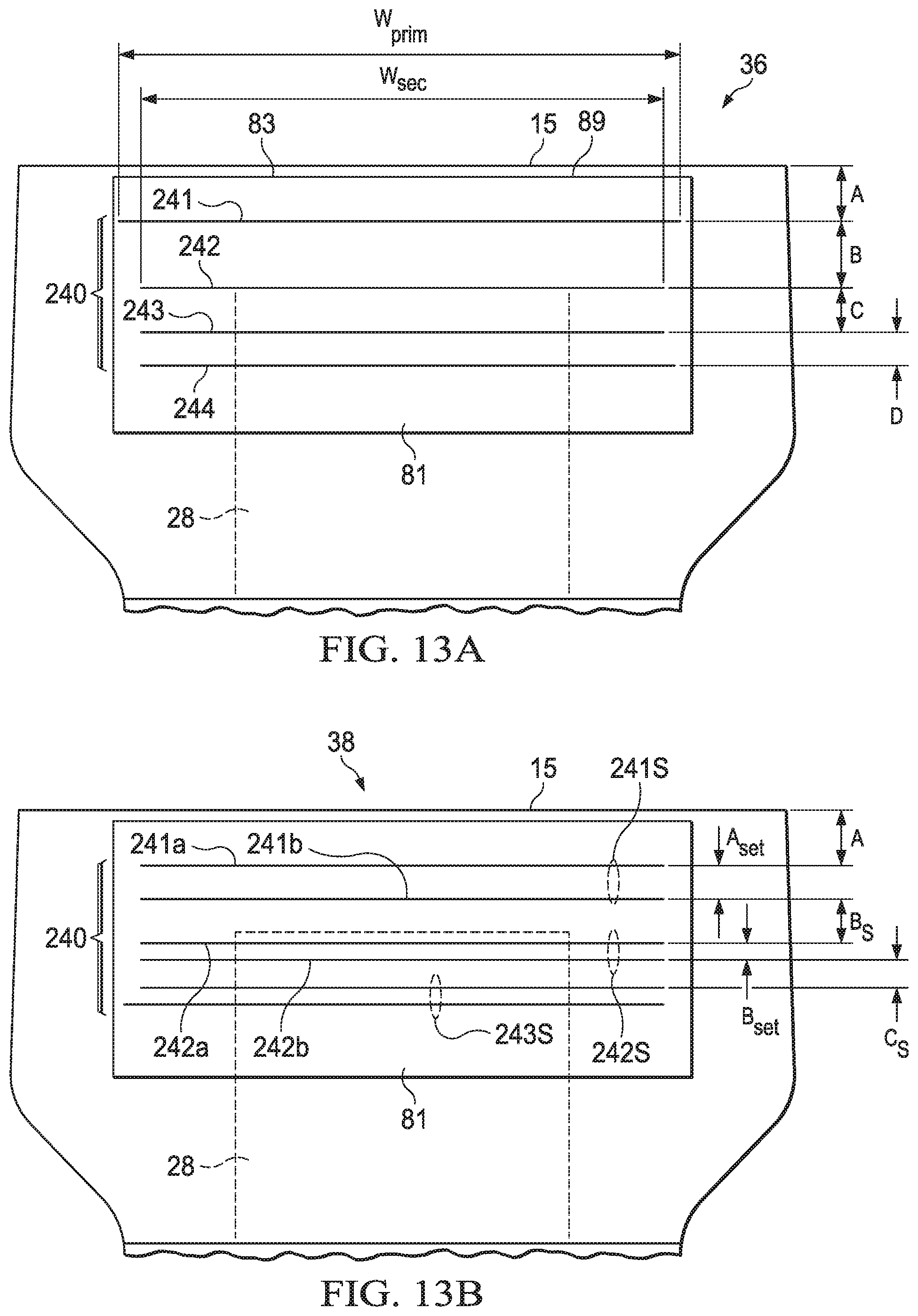 Patent US11771601 Figure 19 – Absorbent article with elasticized region