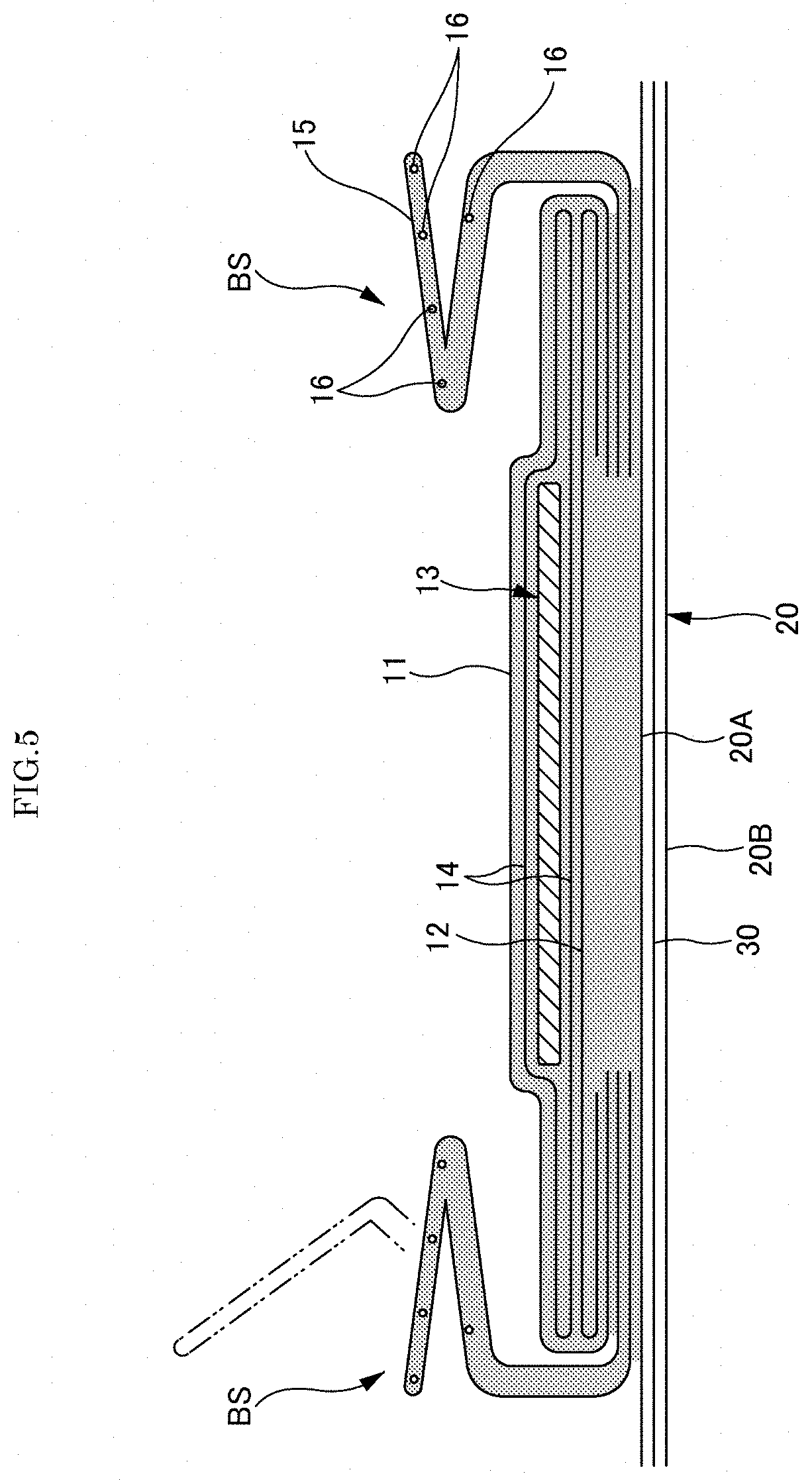 Patent US11771602 Figure 5 – Absorbent article and method for manufacturing same