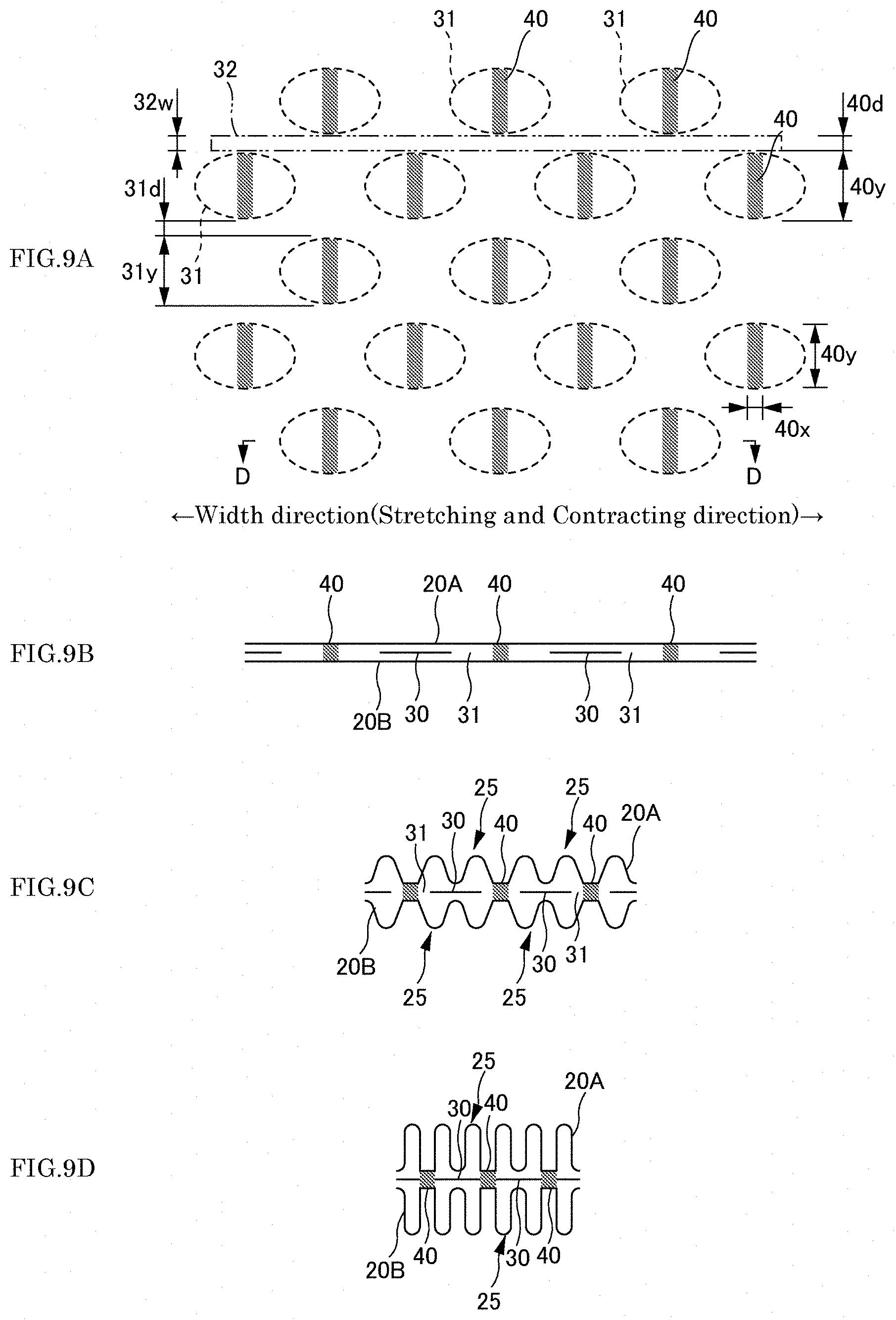 Patent US11771602 Figure 9 – Absorbent article and method for manufacturing same