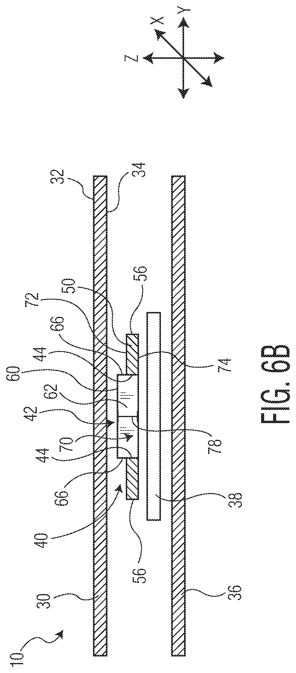 Patent US11771605 Figure 9 – Absorbent article with an exudate management layer