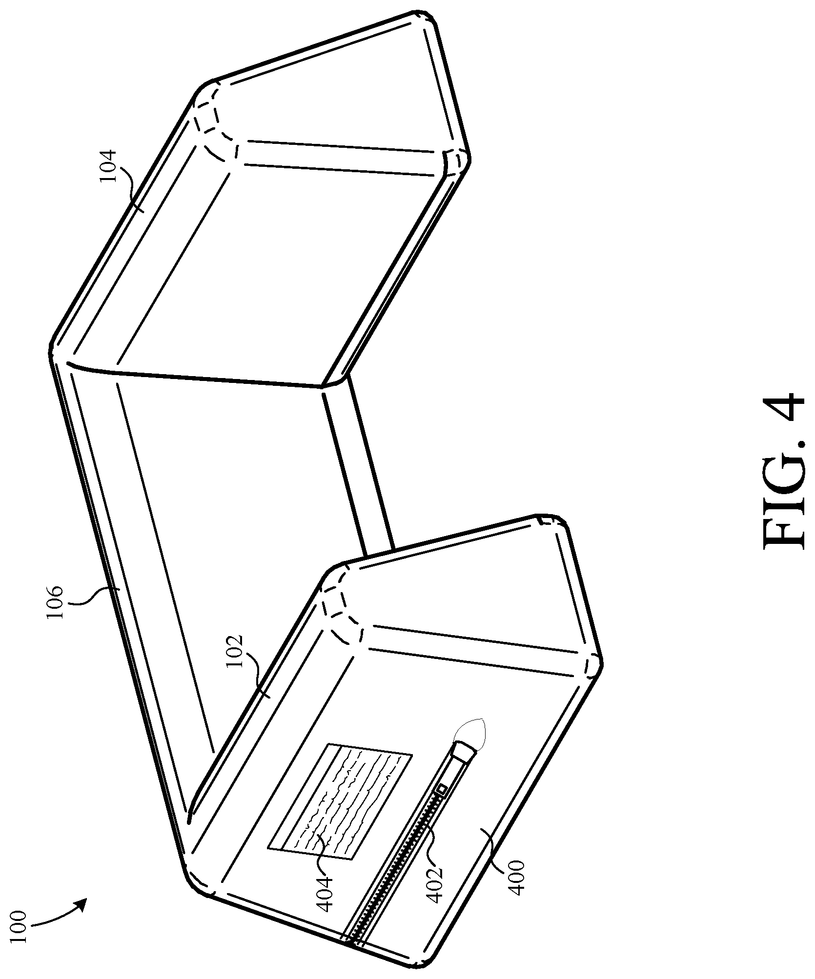 Patent US11771608 Figure 4 – Foot support method