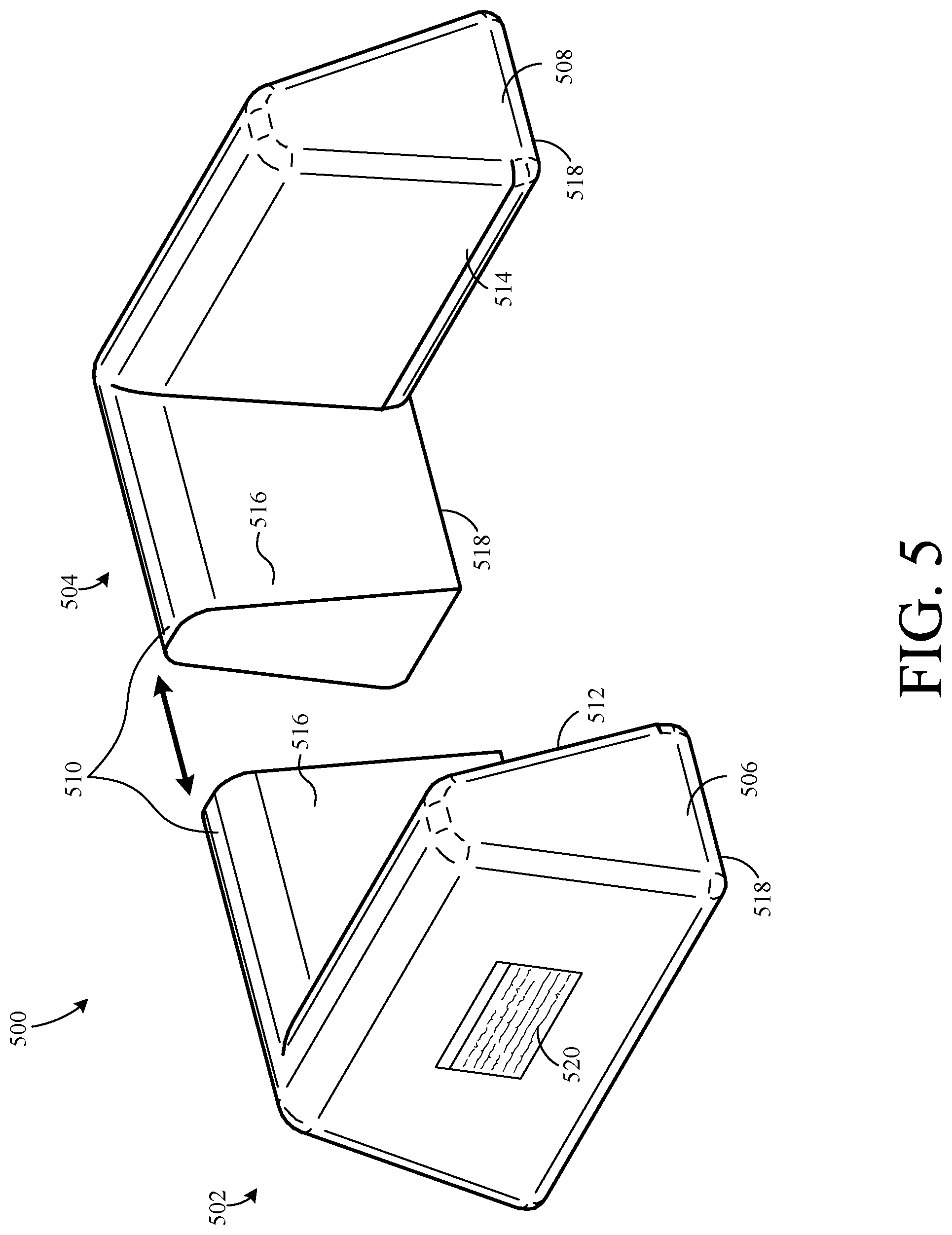 Patent US11771608 Figure 5 – Foot support method