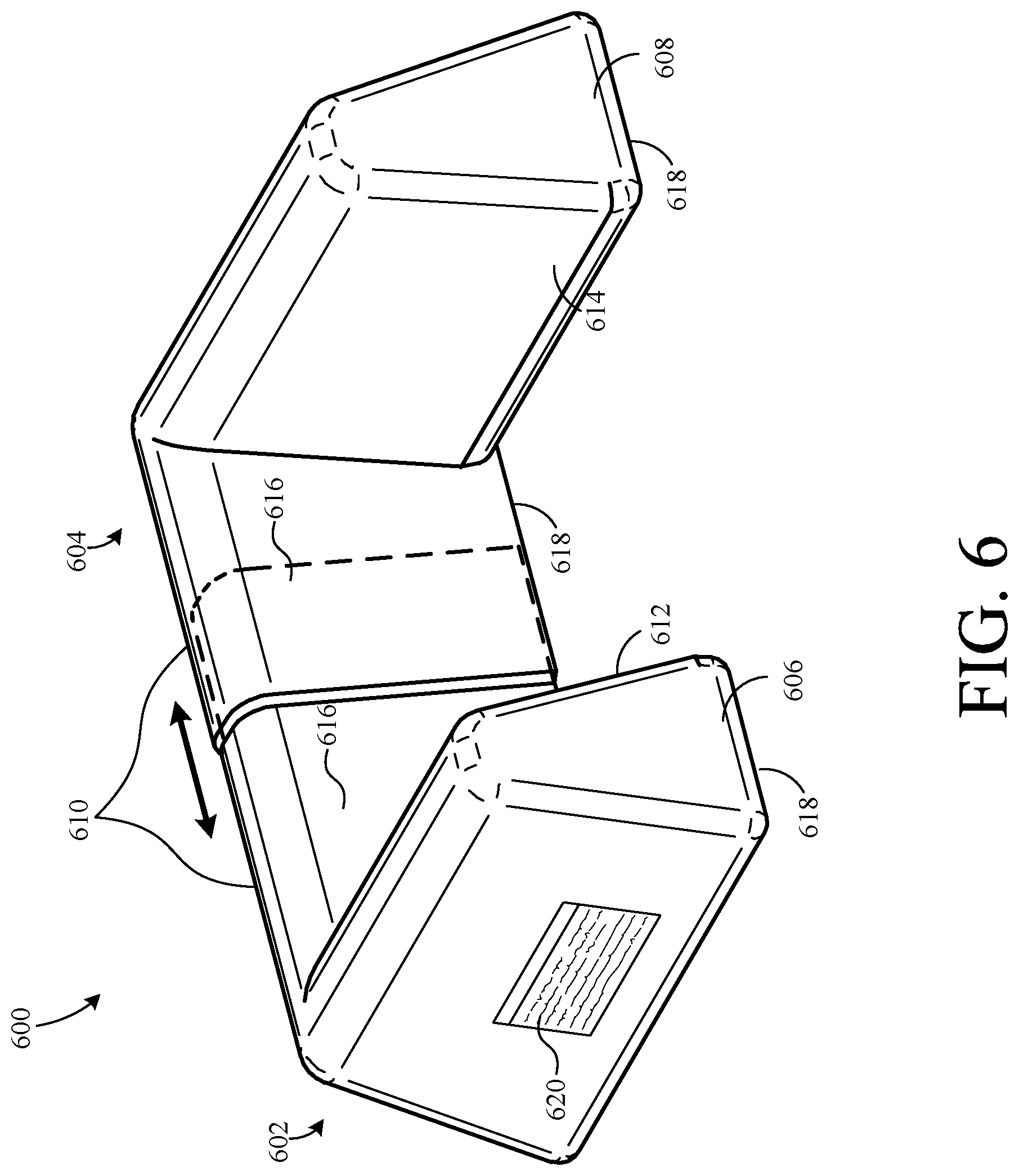 Patent US11771608 Figure 6 – Foot support method