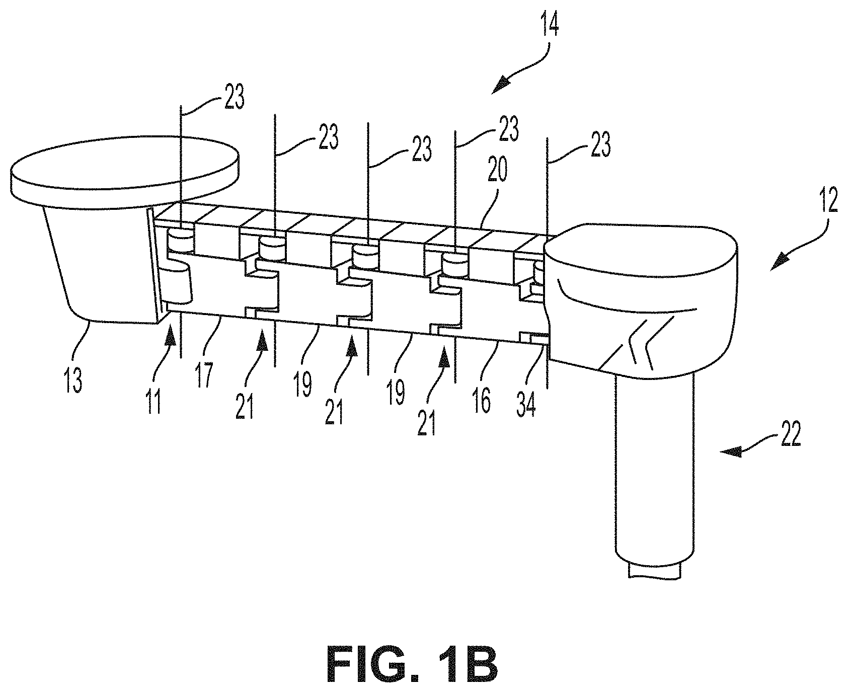 Patent US11771611 Figure 2 – Vertically adjustable boom head and cable management therefor
