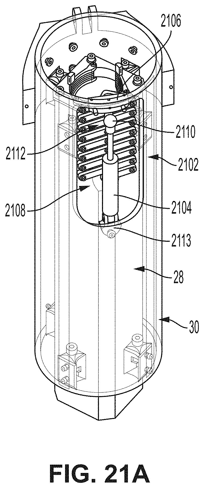 Patent US11771611 Figure 20 – Vertically adjustable boom head and cable management therefor