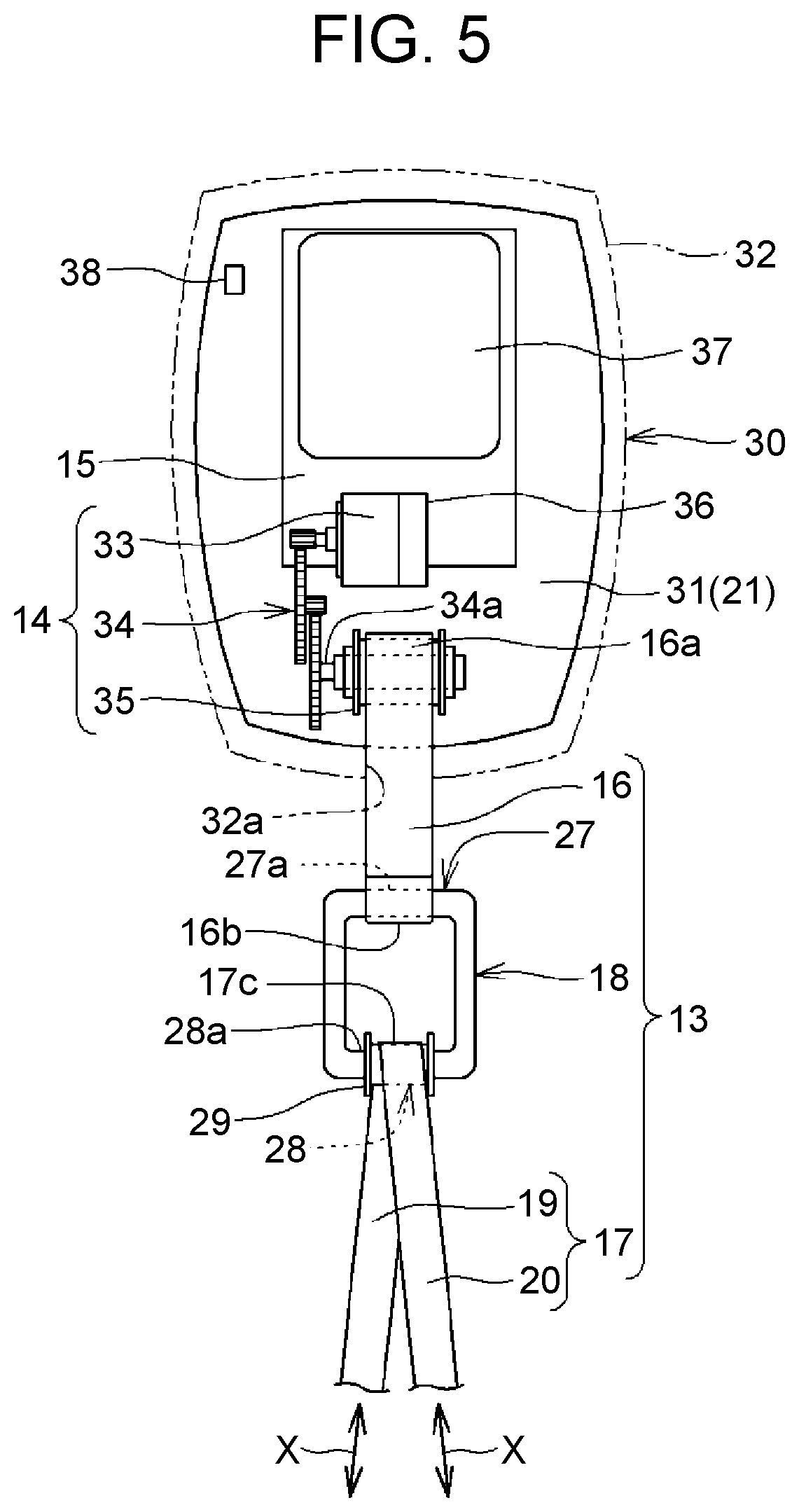 Patent US11771612 Figure 5 – Assist device