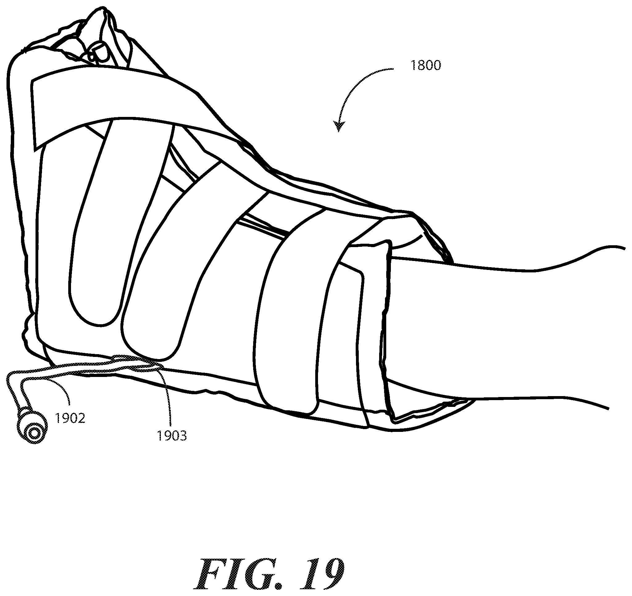 Patent US11771616 Figure 14 – Heel protector and corresponding rehabilitation systems and methods for using the same
