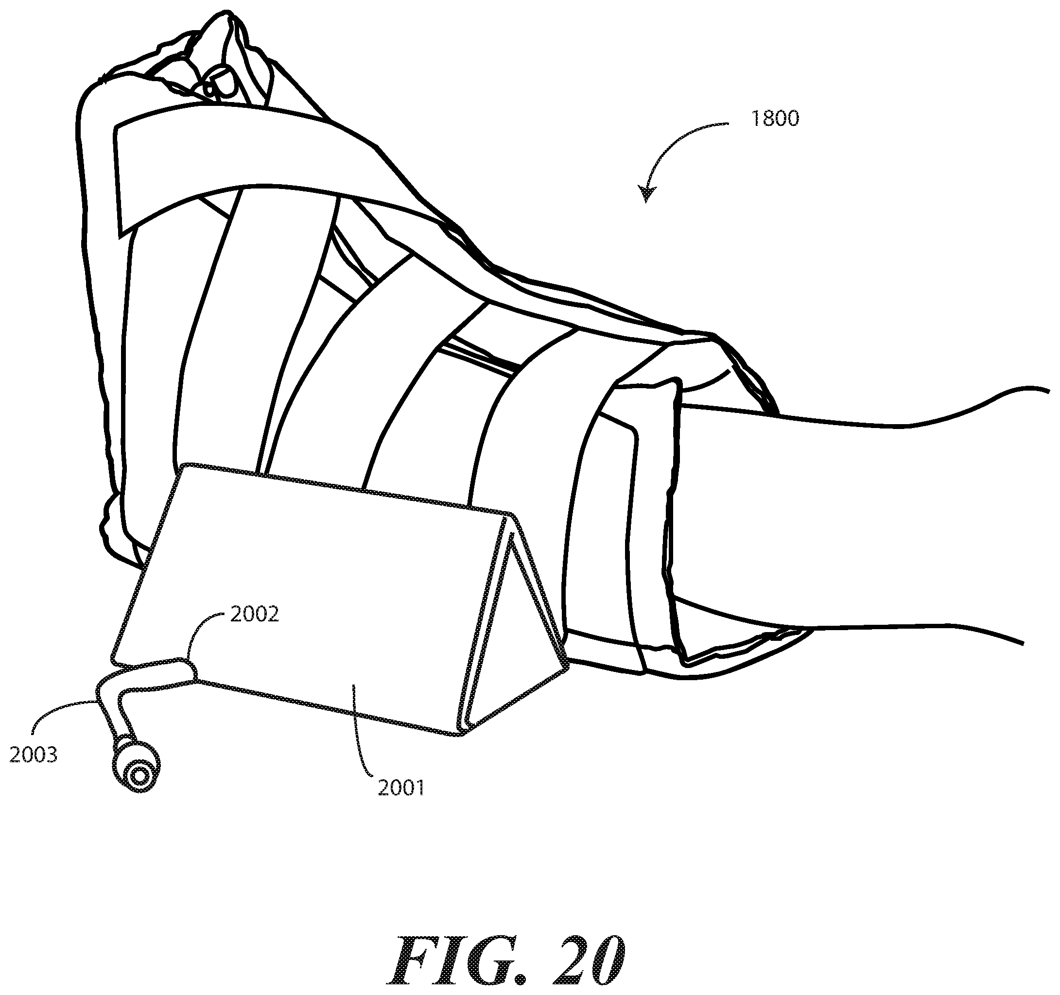 Patent US11771616 Figure 15 – Heel protector and corresponding rehabilitation systems and methods for using the same