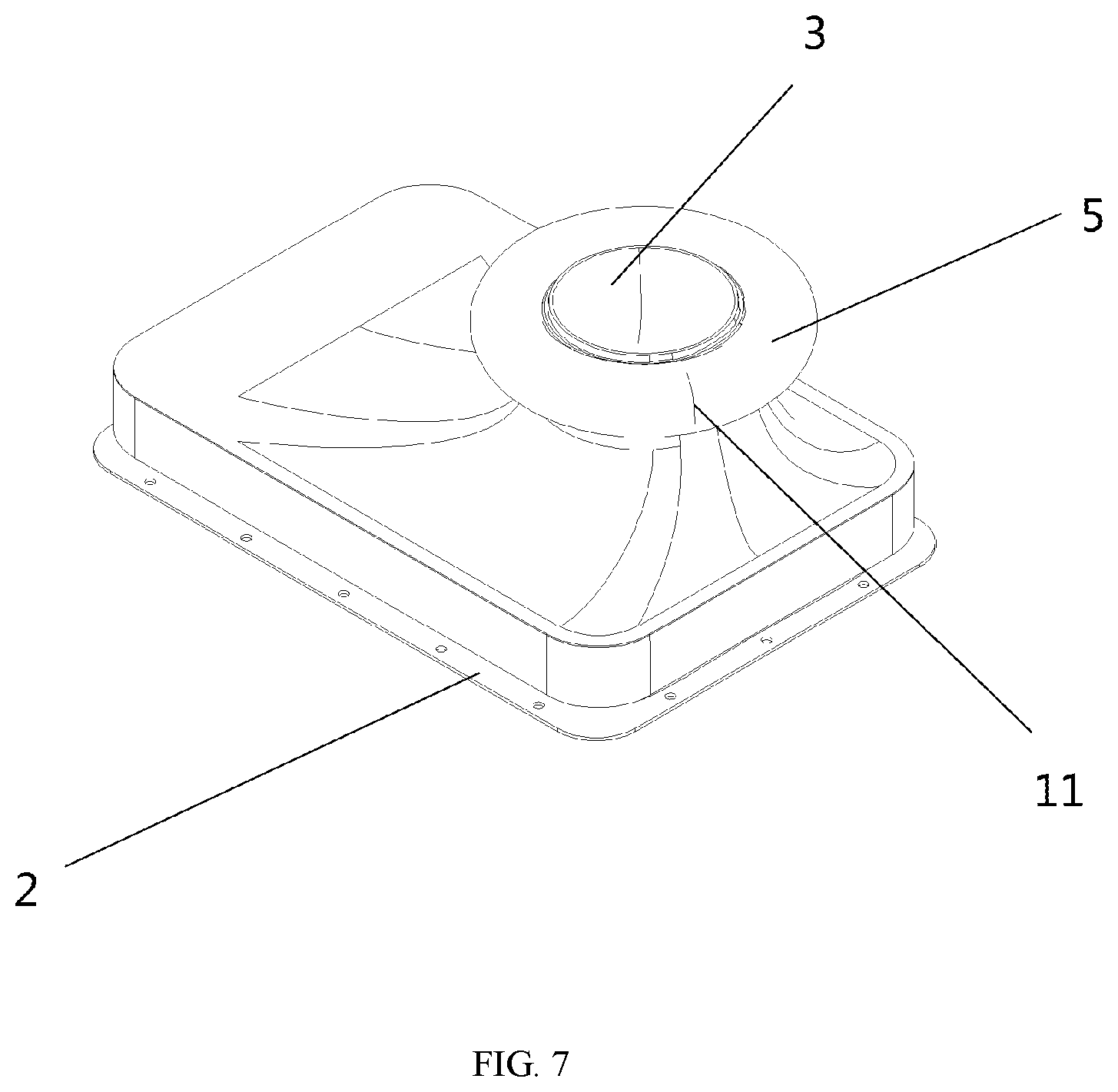 Patent US11771622 Figure 7 – Sealing device for foot therapeutic apparatus and foot therapeutic apparatus with sealing device