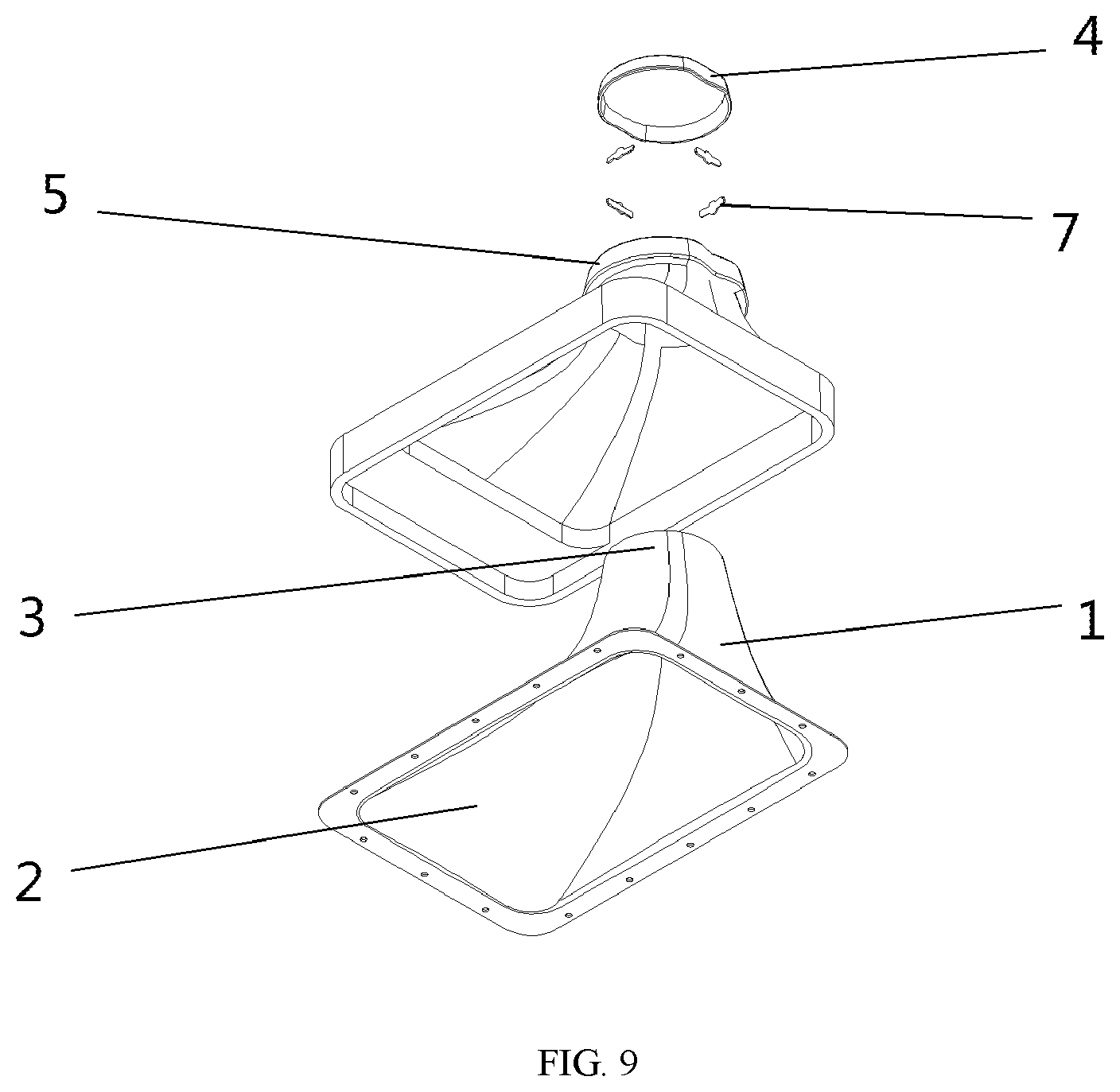 Patent US11771622 Figure 9 – Sealing device for foot therapeutic apparatus and foot therapeutic apparatus with sealing device