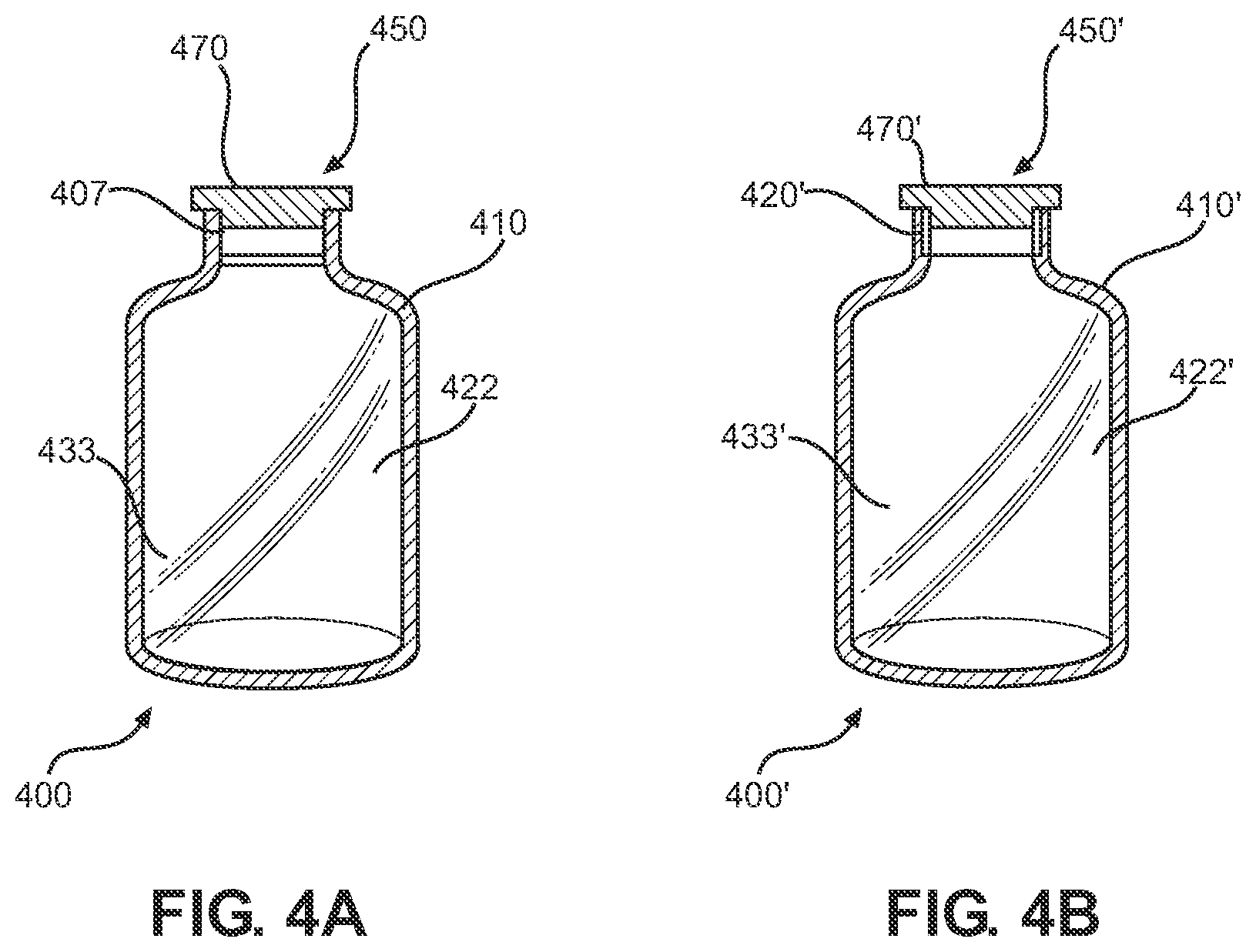 Patent US11771623 Figure 5 – Container for a pharmaceutical composition