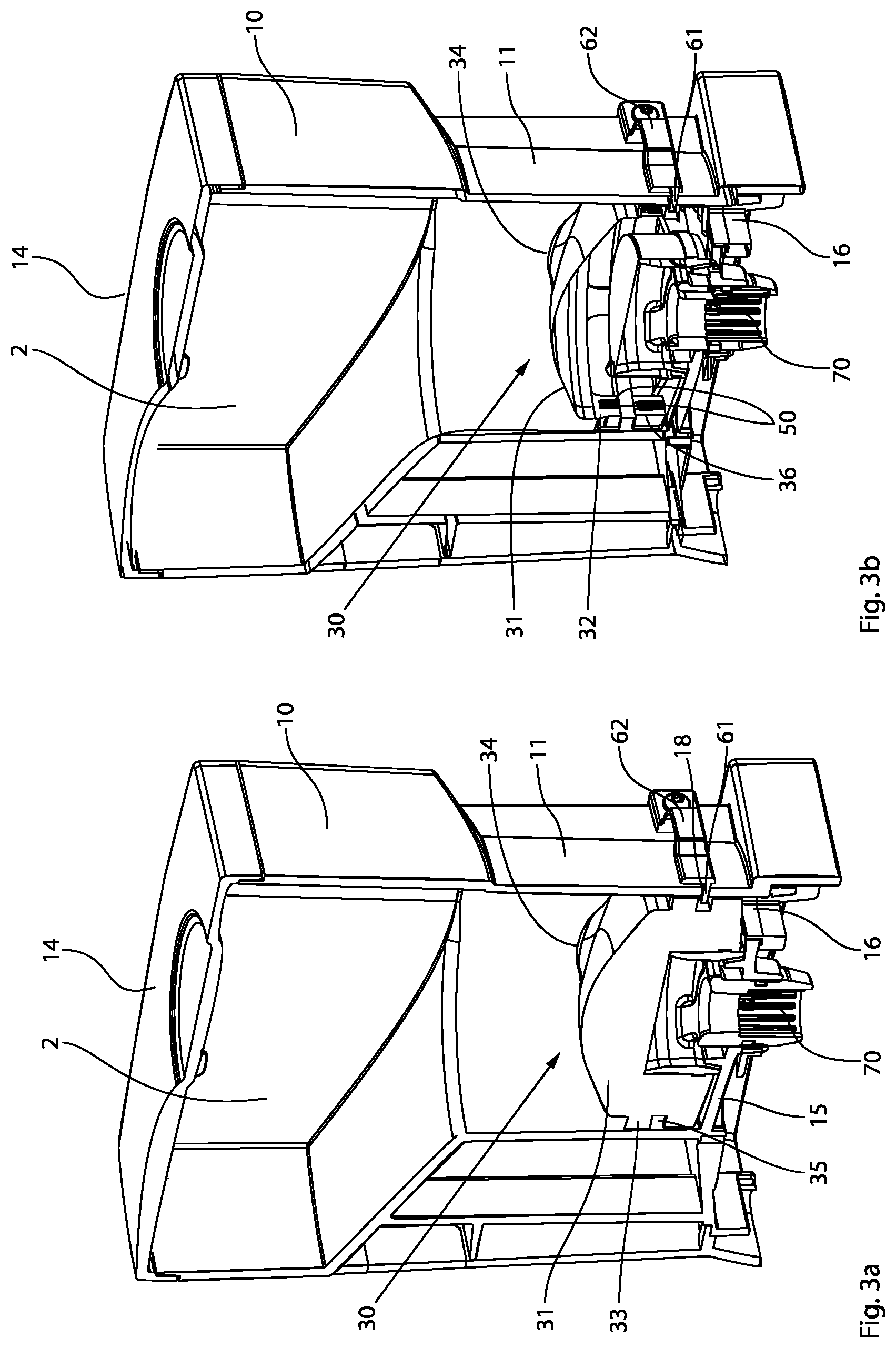Patent US11771625 Figure 2 – Storage container for a storage and dispensing station