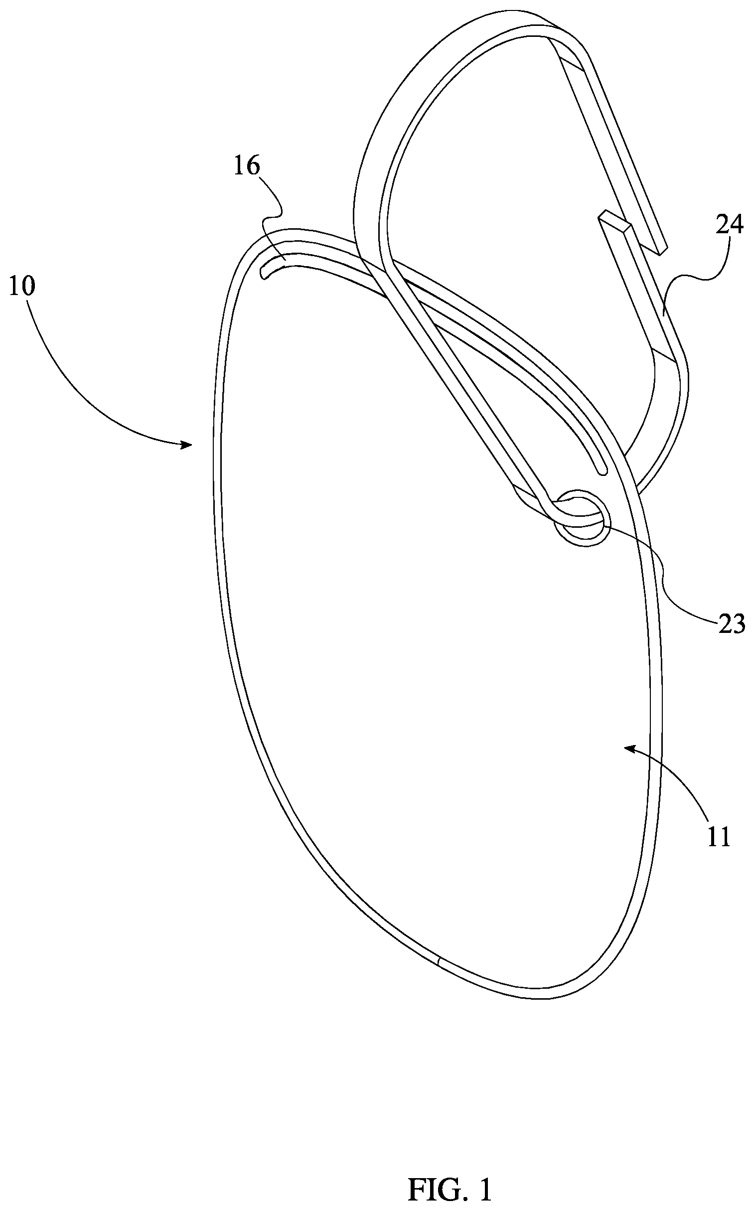 Patent US11771627 Figure 1 – Aromatic shower sachet