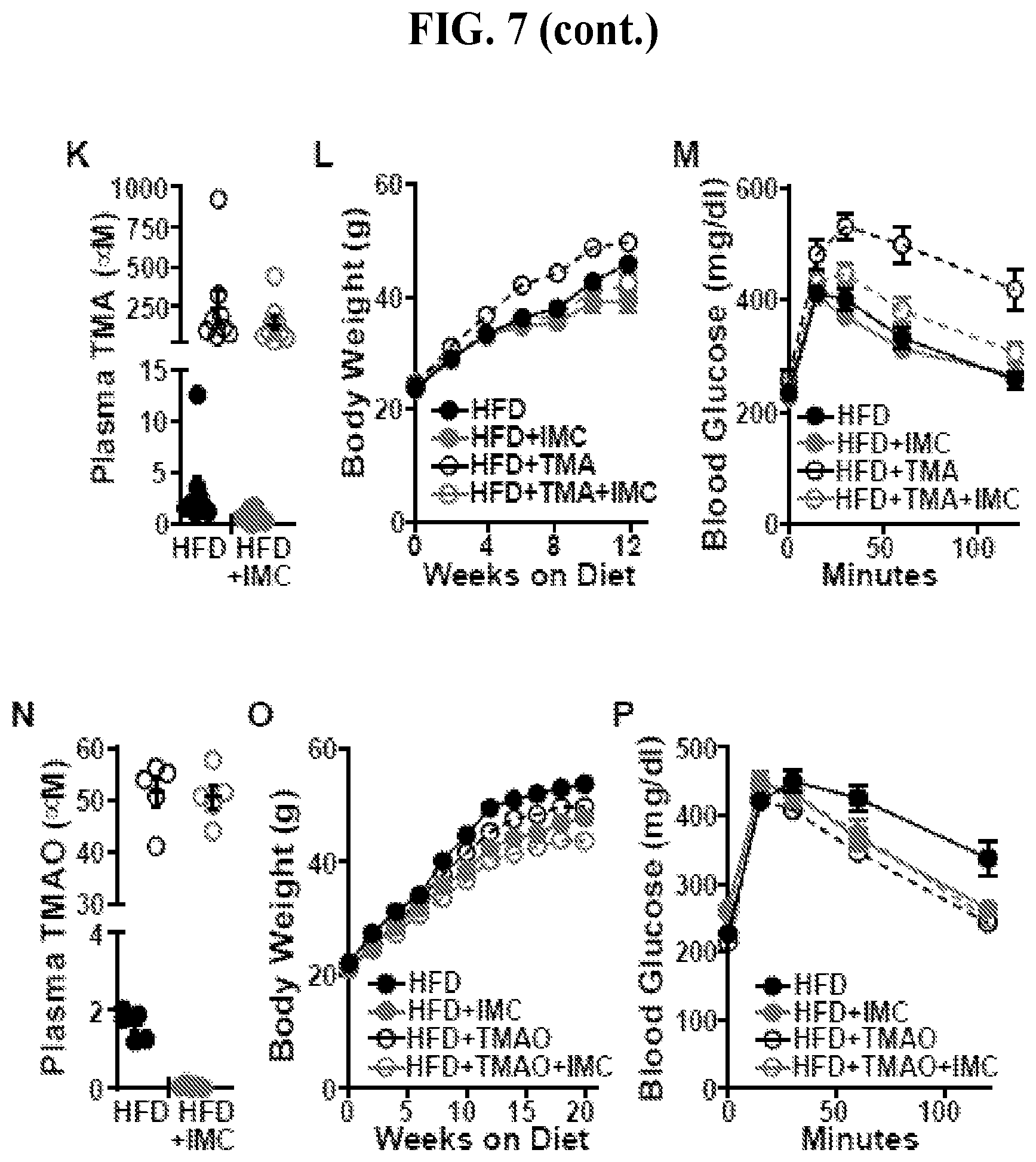 Patent US11771659 Figure 14 – Treating disease and promoting weight loss by inhibiting the TMA/FMO3/TMAO pathway