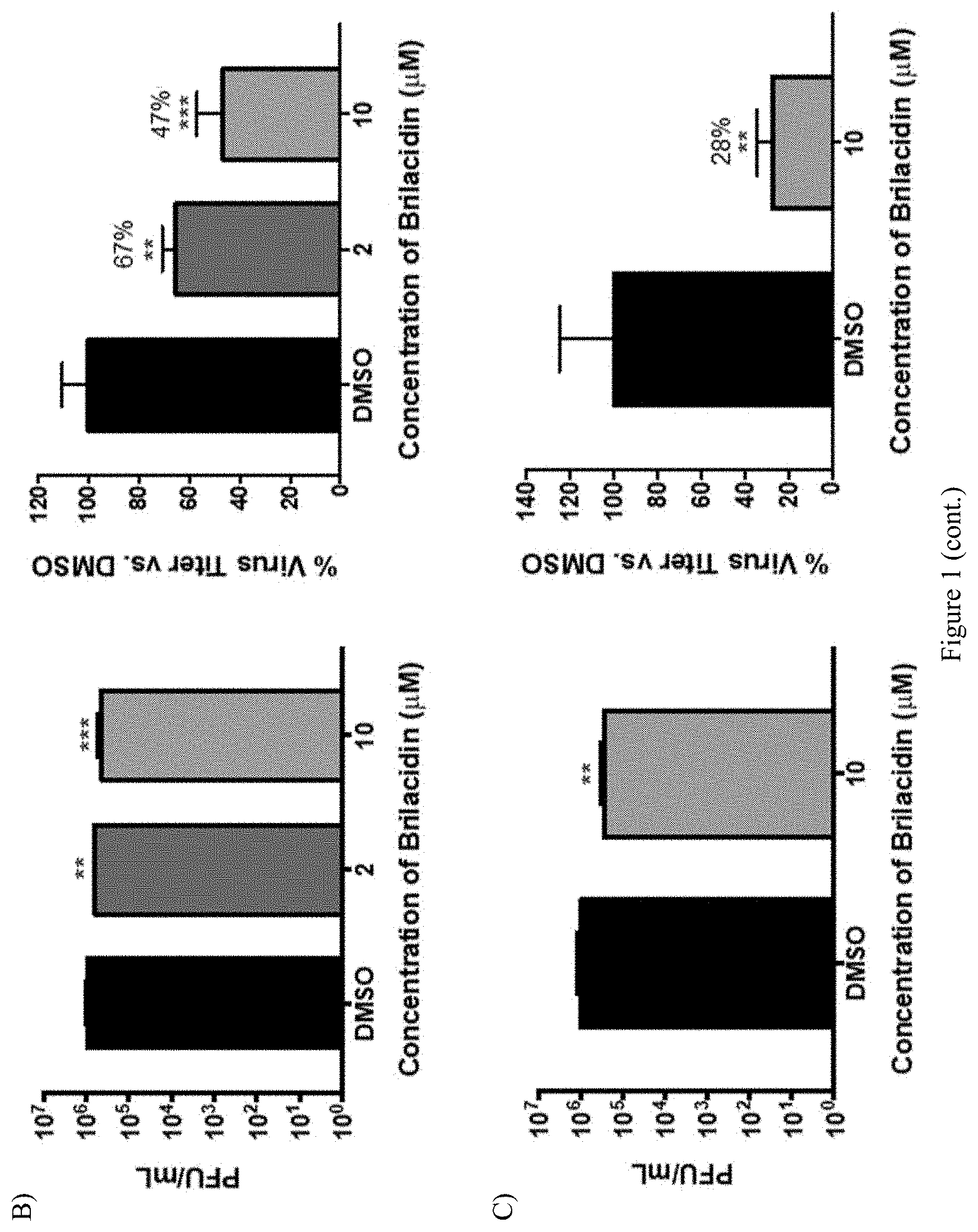 Patent US11771694 Figure 2 – Arylamide compounds for treatment and prevention of viral infections