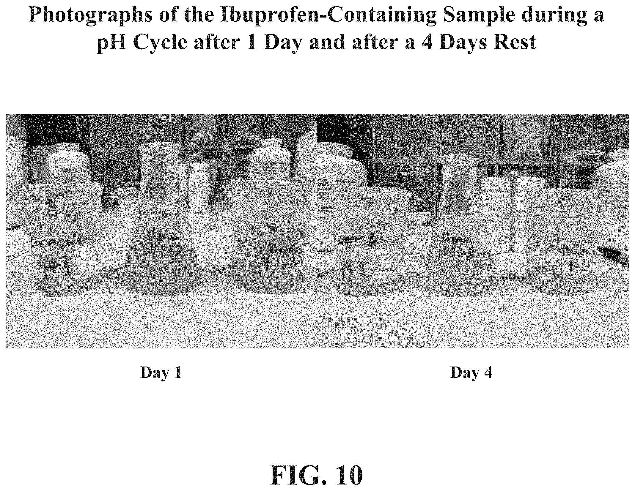 Patent US11771708 Figure 10 – Pharmaceutical carriers capable of pH dependent reconstitution and methods for making and using same