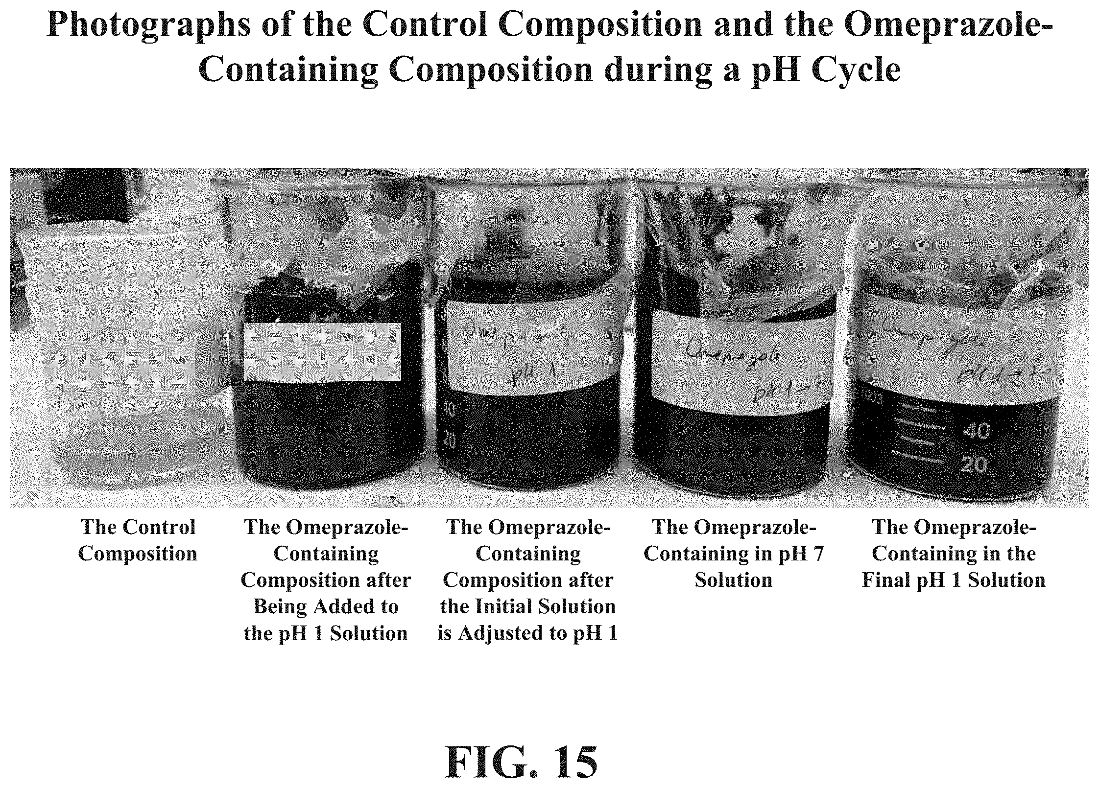 Patent US11771708 Figure 15 – Pharmaceutical carriers capable of pH dependent reconstitution and methods for making and using same