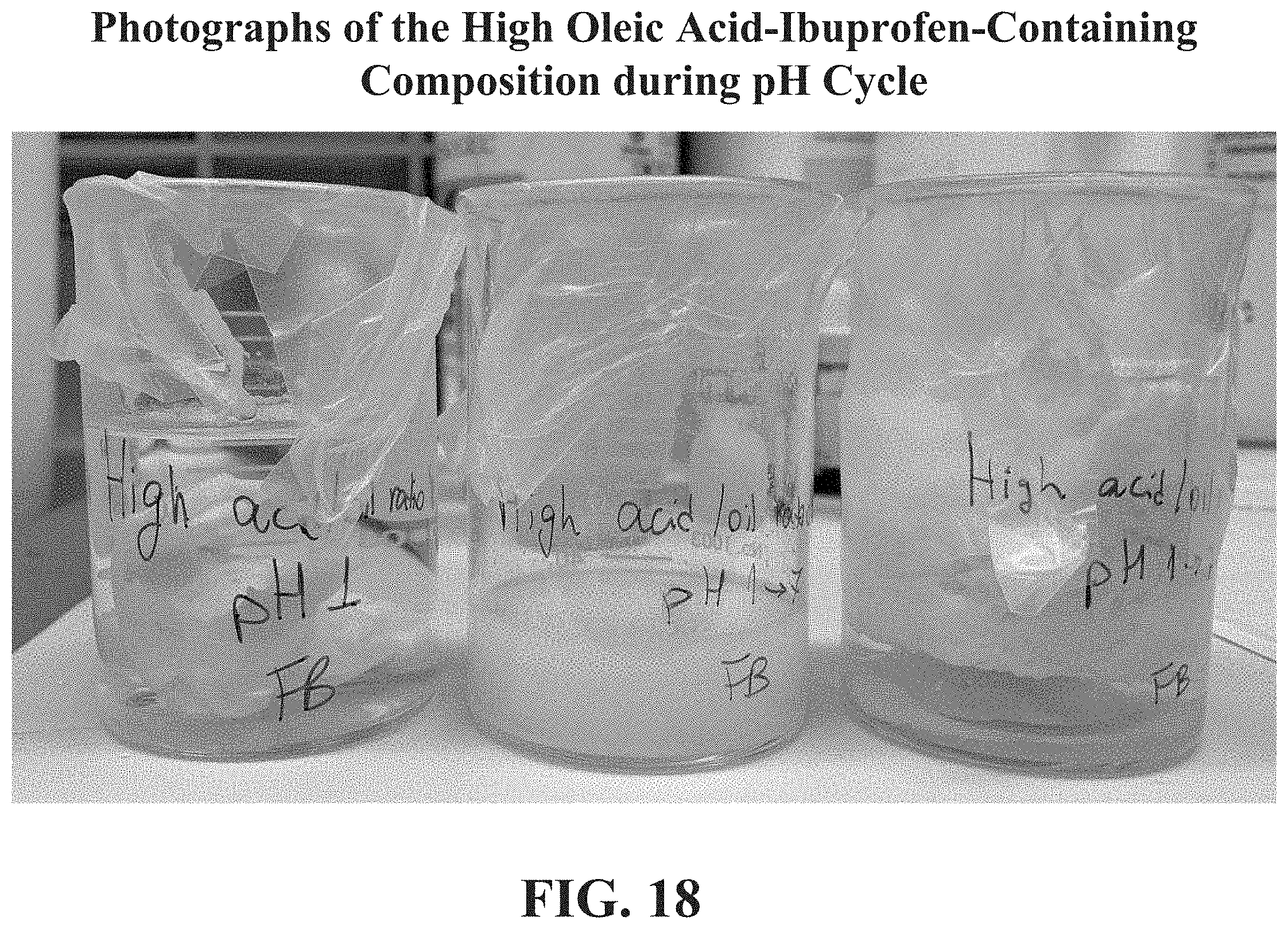 Patent US11771708 Figure 18 – Pharmaceutical carriers capable of pH dependent reconstitution and methods for making and using same