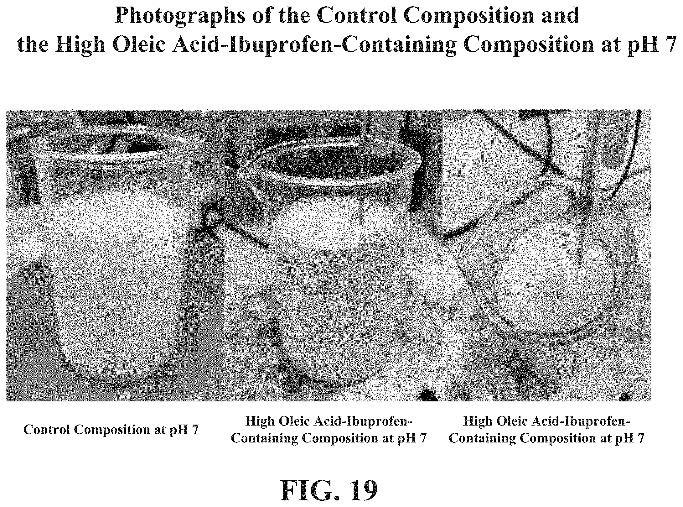 Patent US11771708 Figure 19 – Pharmaceutical carriers capable of pH dependent reconstitution and methods for making and using same