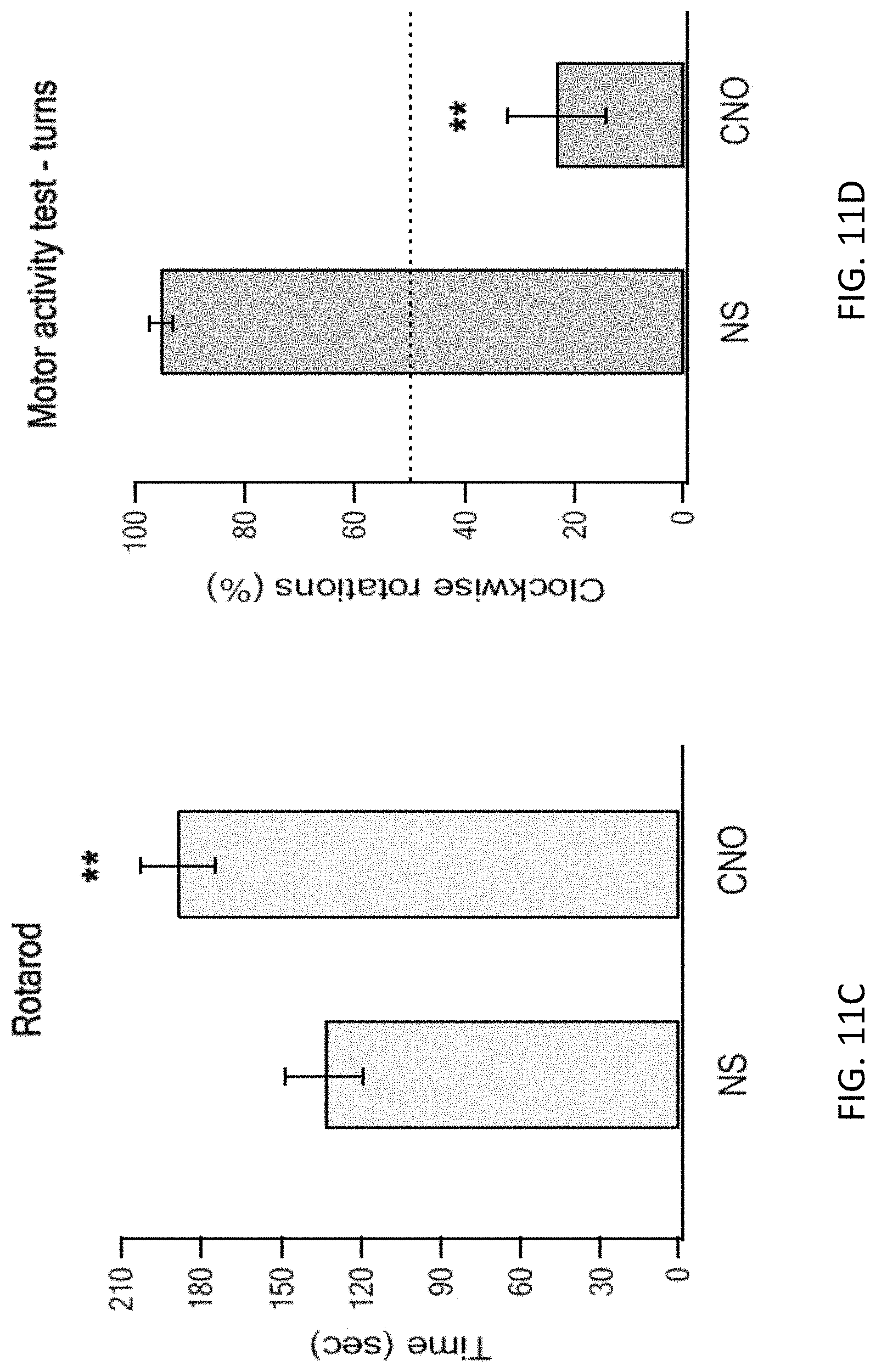 Patent US11771778 Figure 20 – Using DREADD for neuronal modulation in treating neuronal diseases