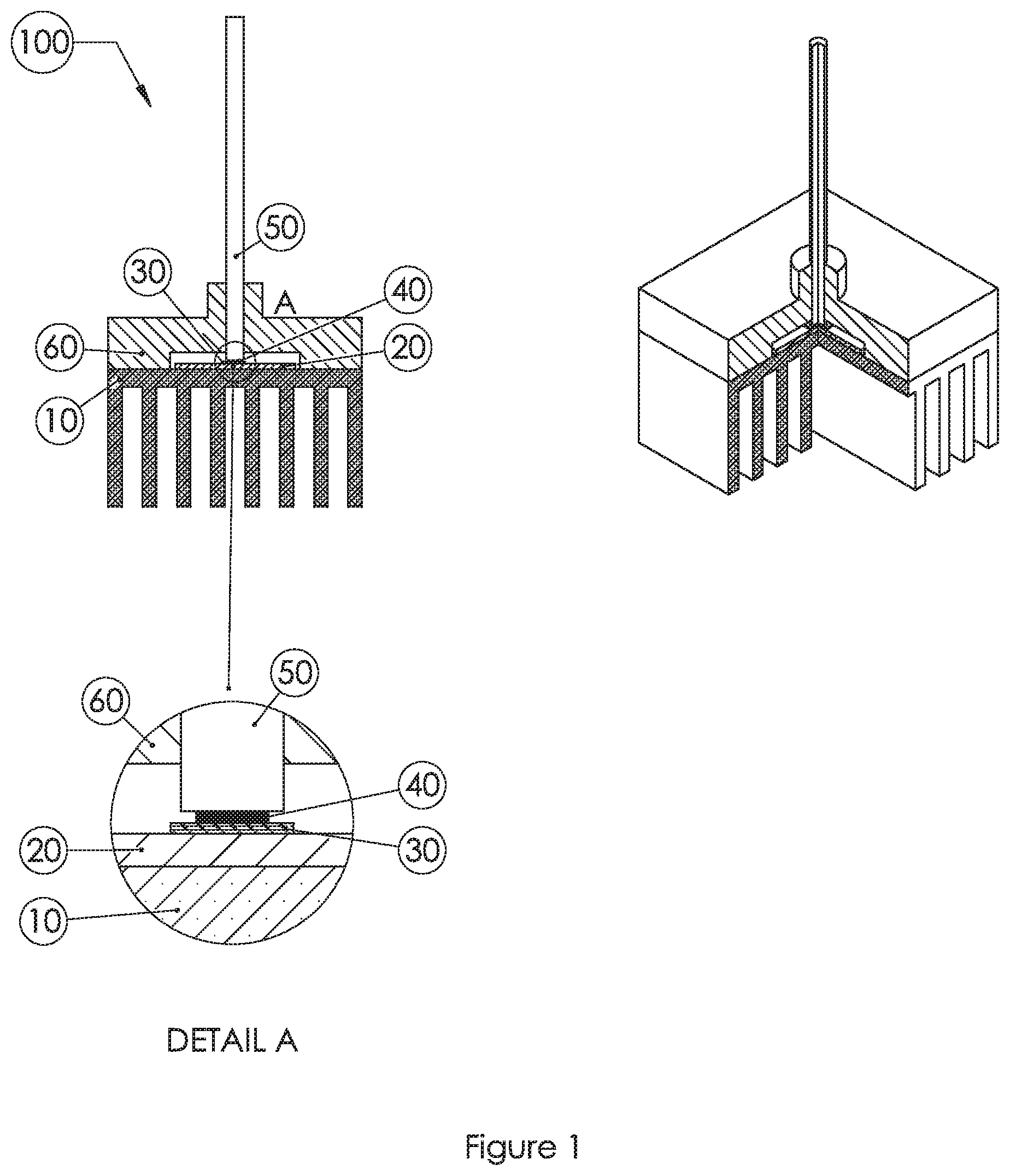 Patent US11771782 Figure 1 – UV-C LED disinfection device