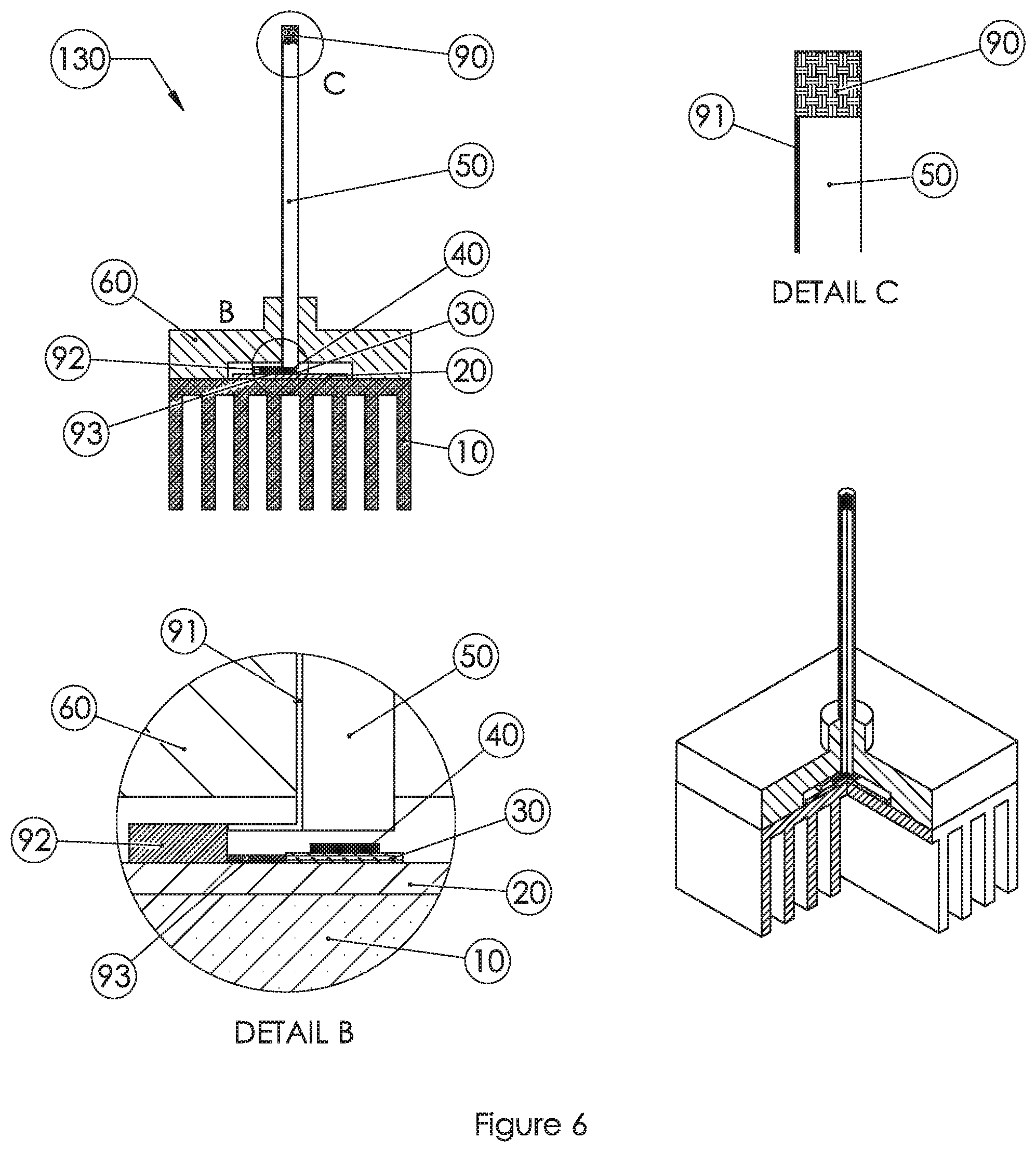Patent US11771782 Figure 6 – UV-C LED disinfection device