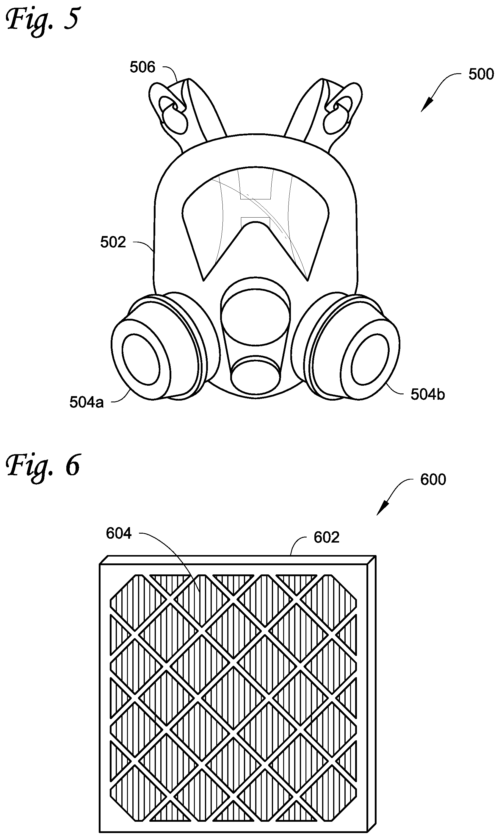 Patent US11771784 Figure 5 – Material, device, and method for deactivating pathogen in aerosol, and methods for manufacturing thereof