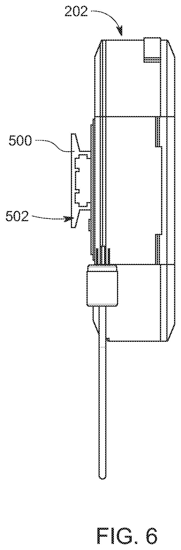 Patent US11771785 Figure 6 – Untethered disenfecting stethoscope system