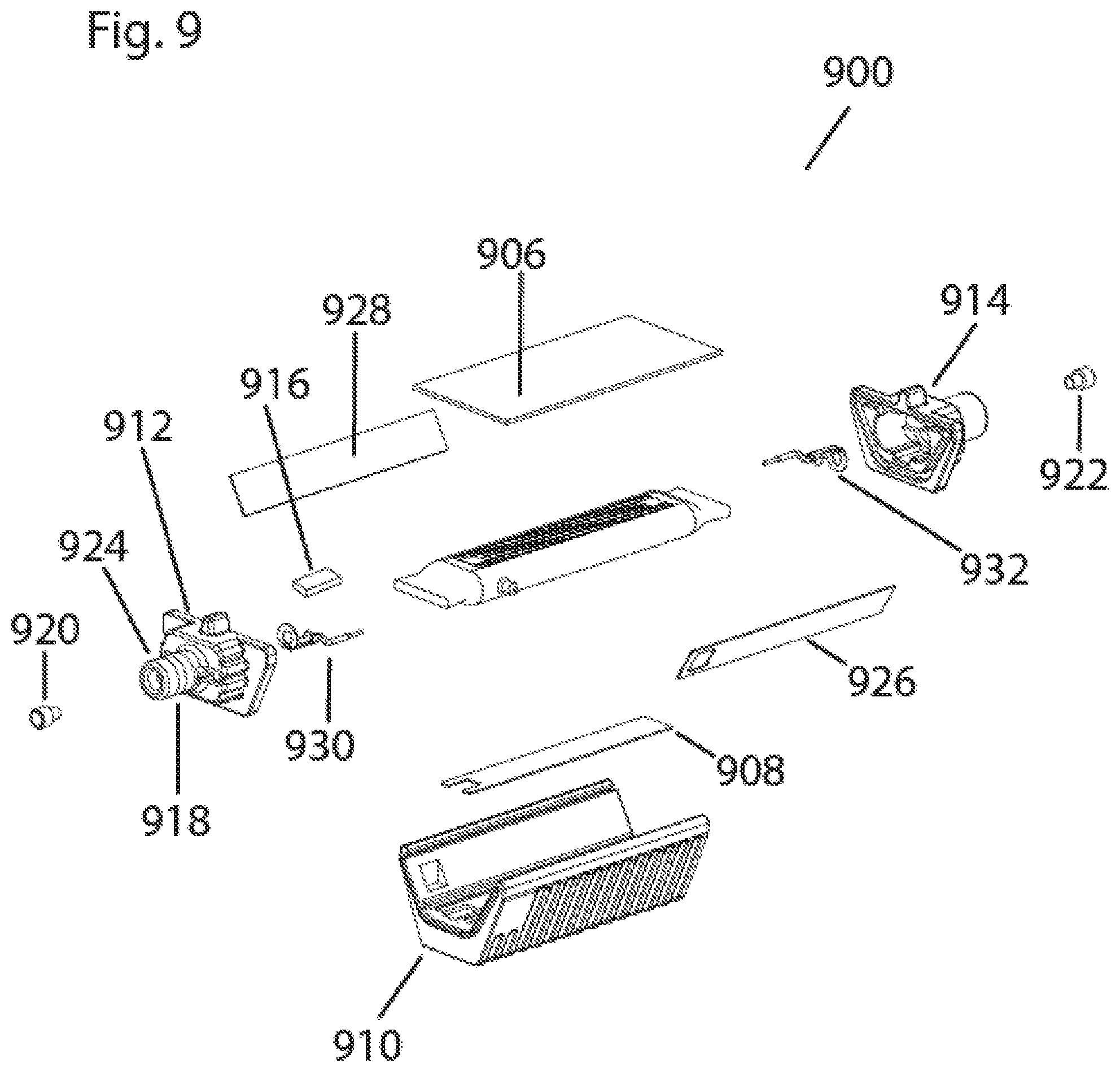 Patent US11771789 Figure 9 – General illumination LED system including far UV C