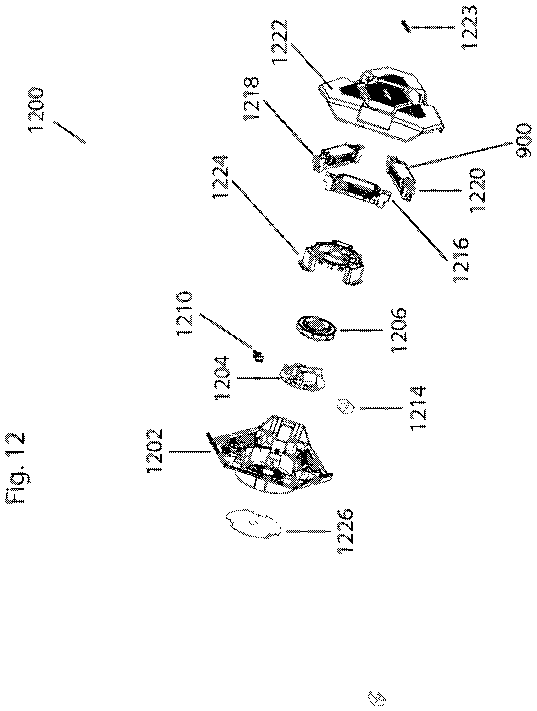 Patent US11771789 Figure 12 – General illumination LED system including far UV C