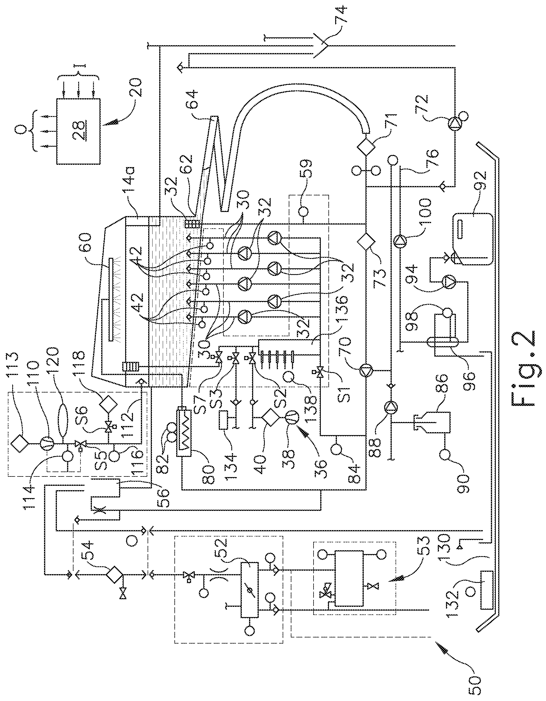 Patent US11771791 Figure 2 – Apparatus and method to repeatedly fill and purge channels of endoscope