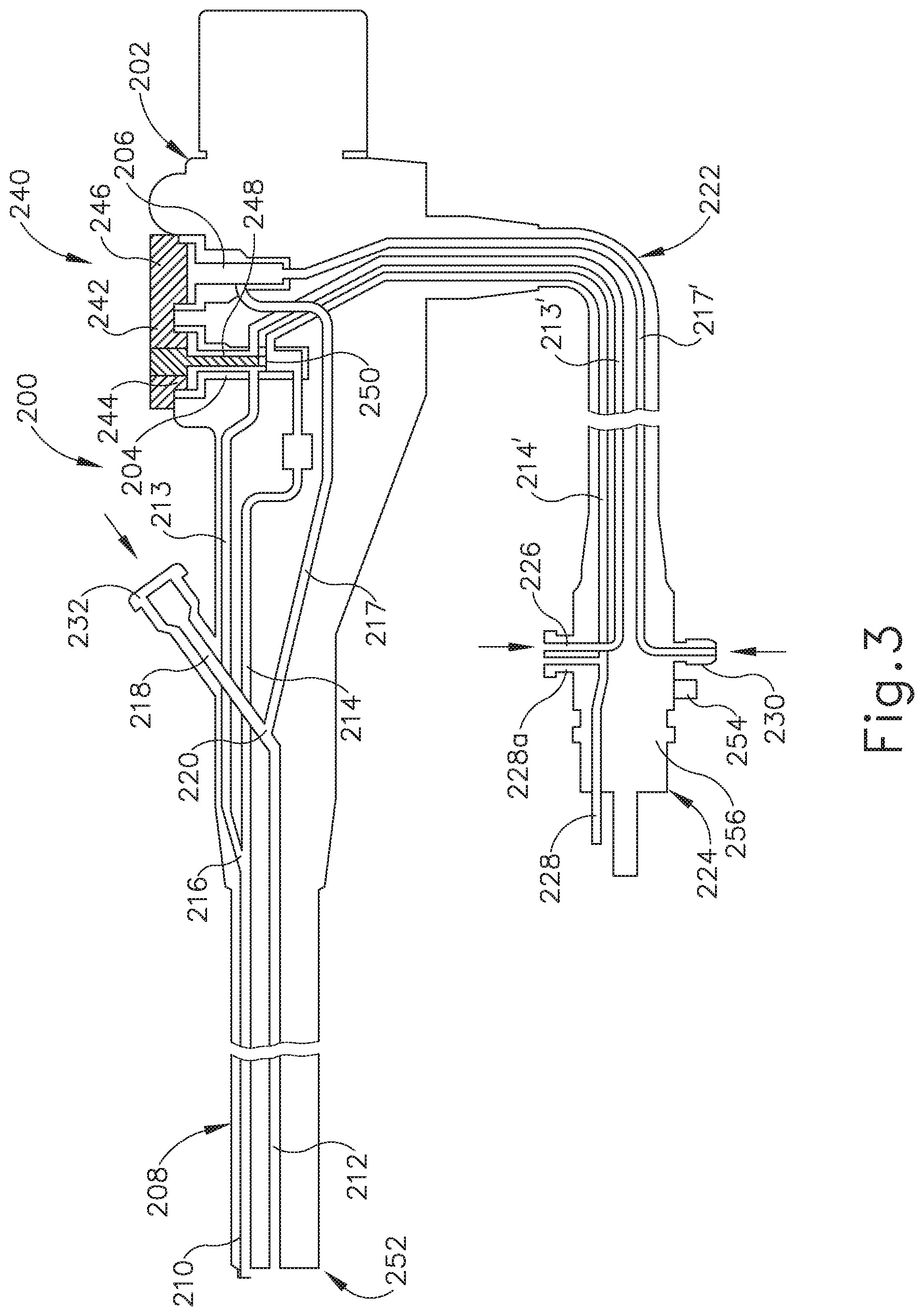 Patent US11771791 Figure 3 – Apparatus and method to repeatedly fill and purge channels of endoscope