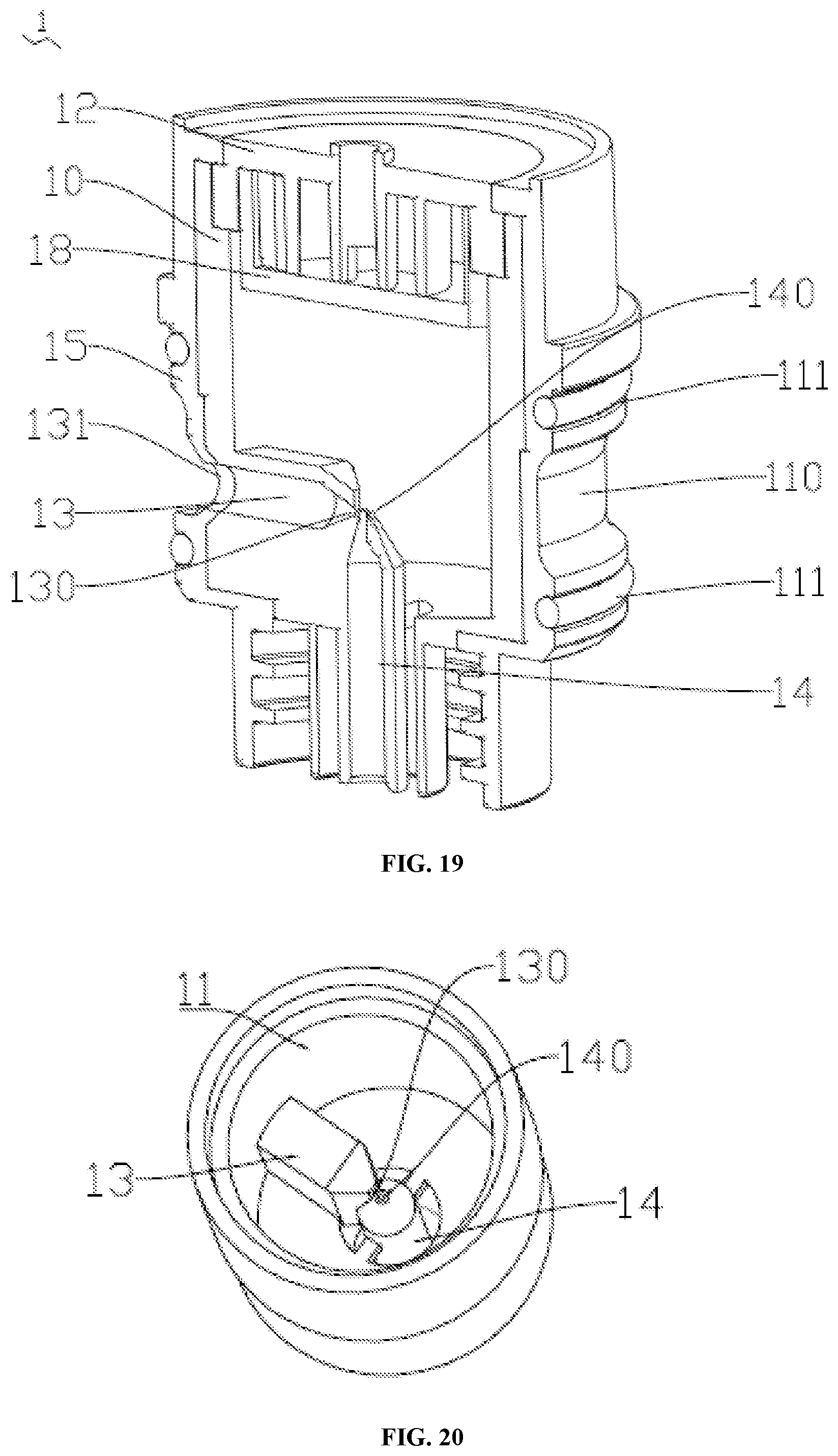 Patent US11771794 Figure 10 – Aromatherapy nebulizer