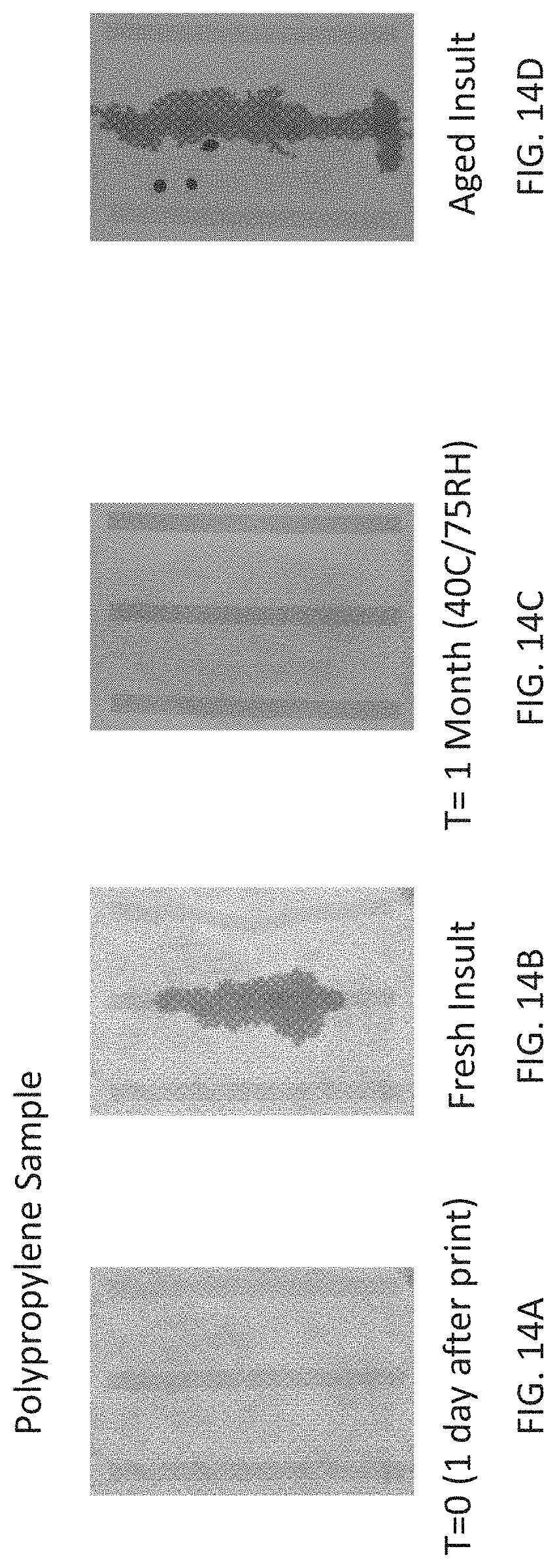 Patent US11771797 Figure 12 – Absorbent article with topsheet treated to reduce surfactant migration