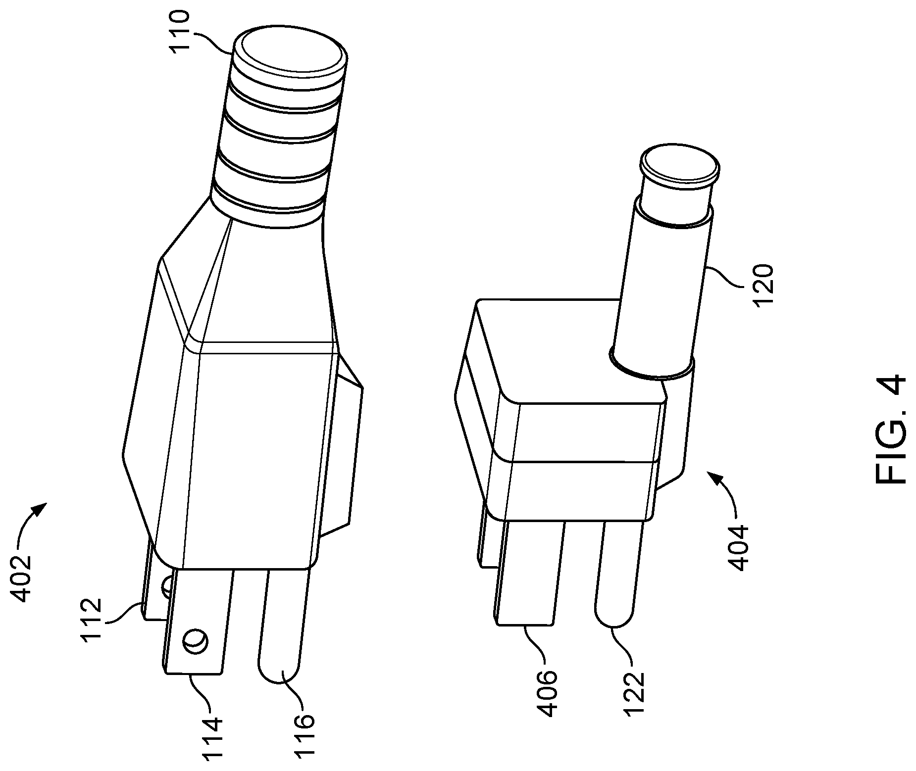 Patent US11771808 Figure 5 – Electrical plug for a medical device