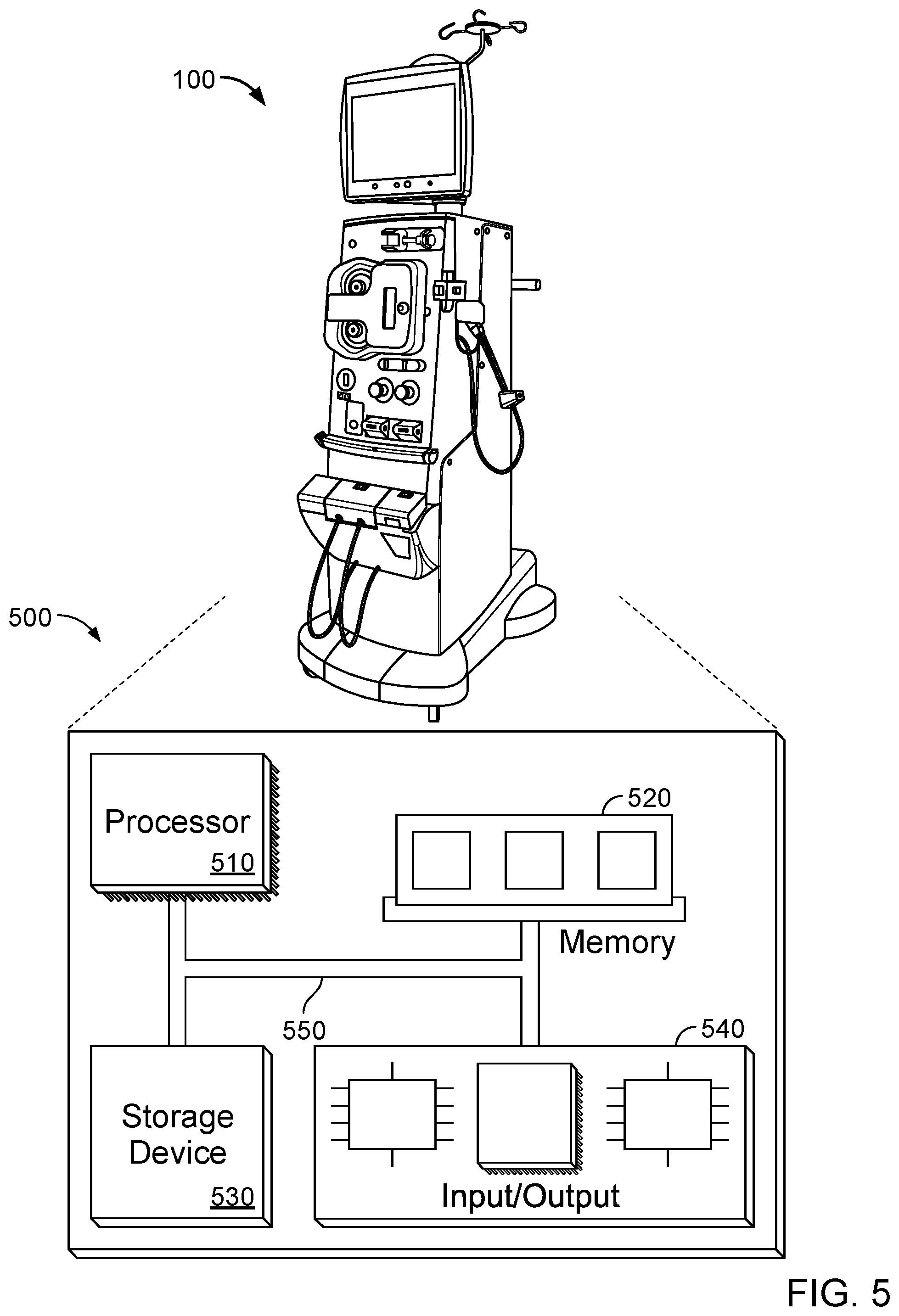 Patent US11771808 Figure 6 – Electrical plug for a medical device