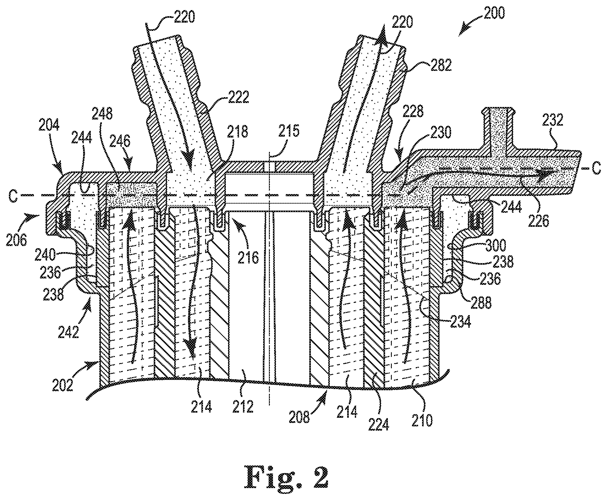 Patent US11771810 Figure 2 – Oxygenator with thermal insulation