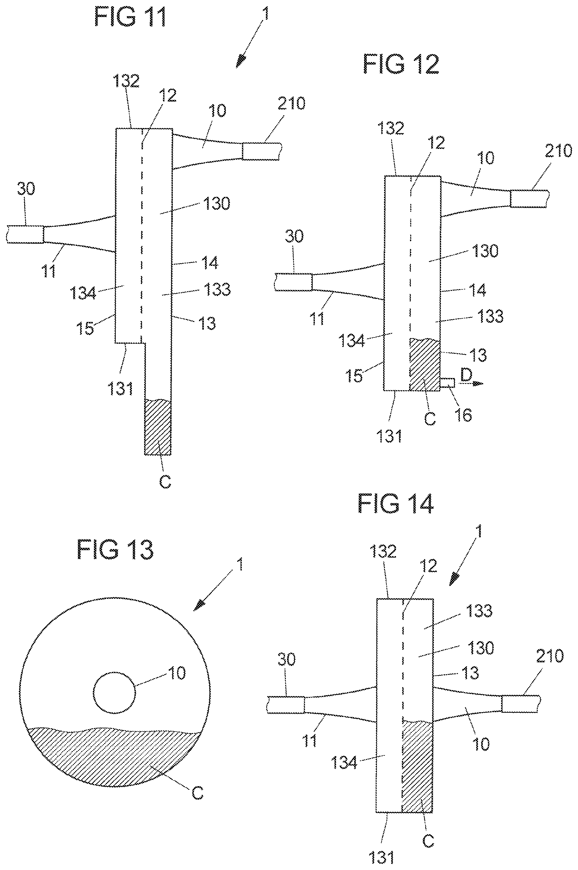 Patent US11771813 Figure 7 – Hydrophobic filter for filtering an airflow or another gaseous flow in a medical application