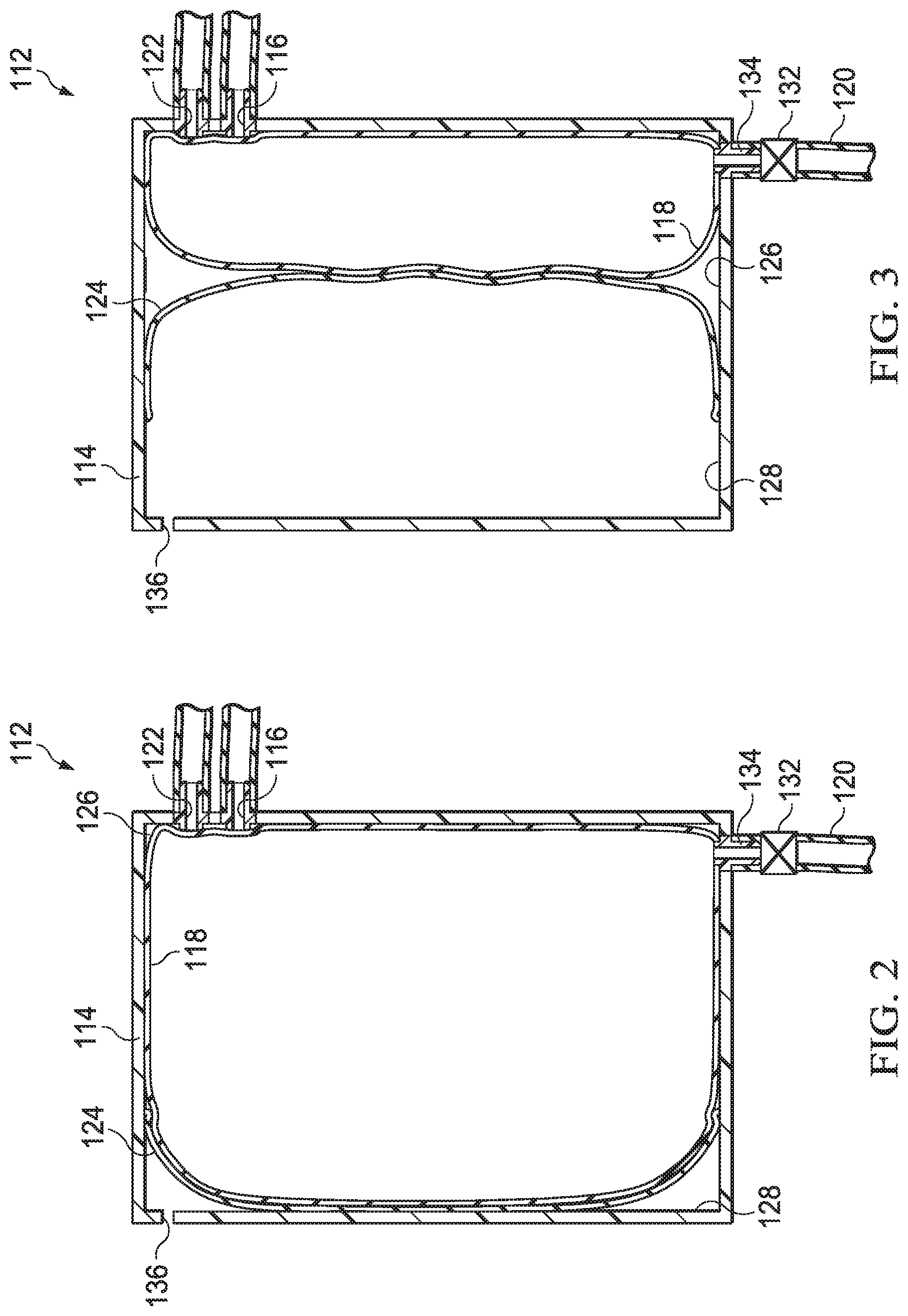 Patent US11771816 Figure 2 – Instillation cartridge for vacuum actuated fluid delivery