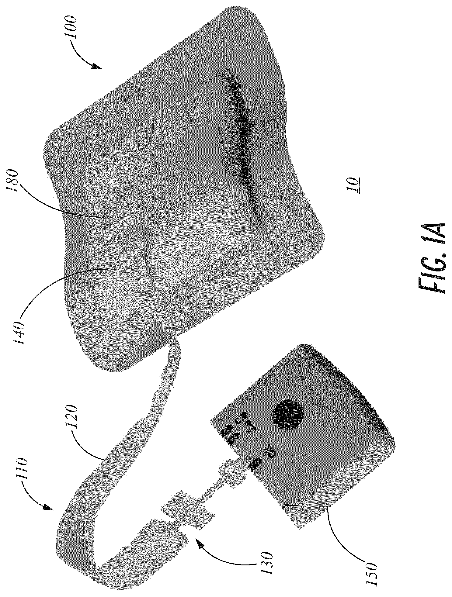 Patent US11771820 Figure 1 – Negative pressure wound therapy apparatus for post breast surgery wounds