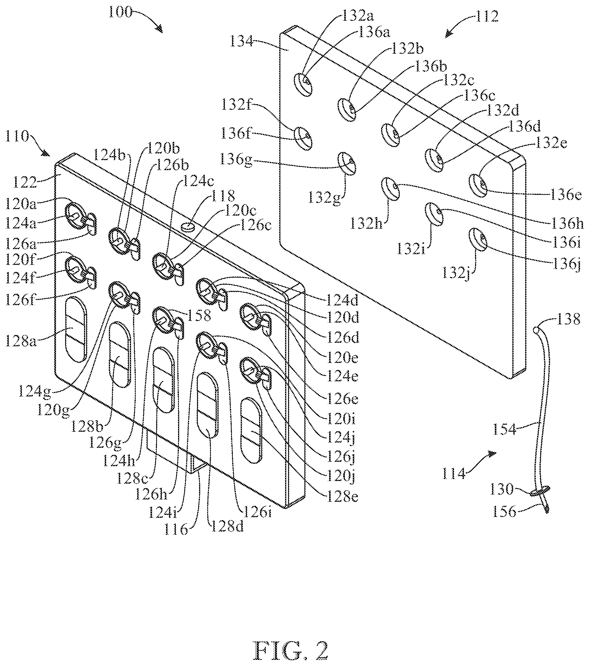 Patent US11771822 Figure 2 – Wearable drug delivery system