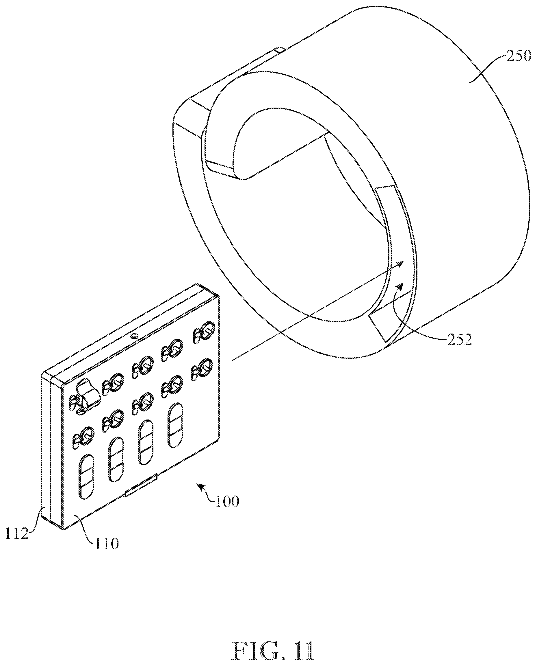 Patent US11771822 Figure 11 – Wearable drug delivery system