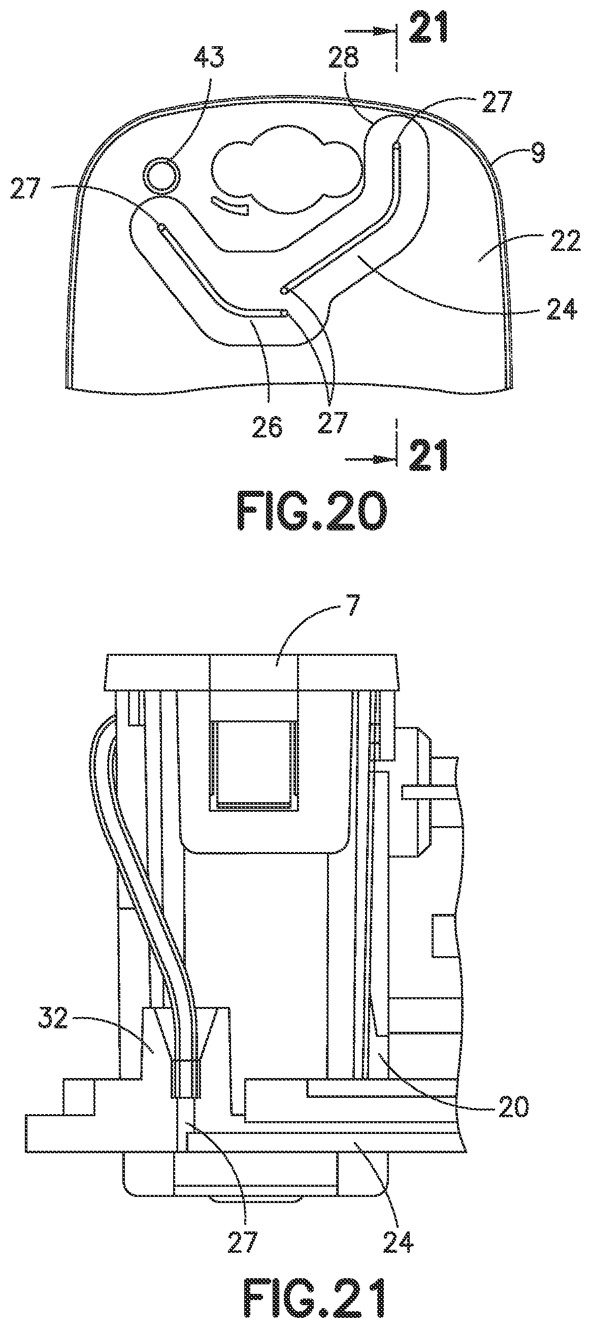 Patent US11771824 Figure 16 – Force sensing resistor for liquid low-volume detection and occlusion sensing and methods and apparatuses for flow sensing along fluid path in fluid delivery device