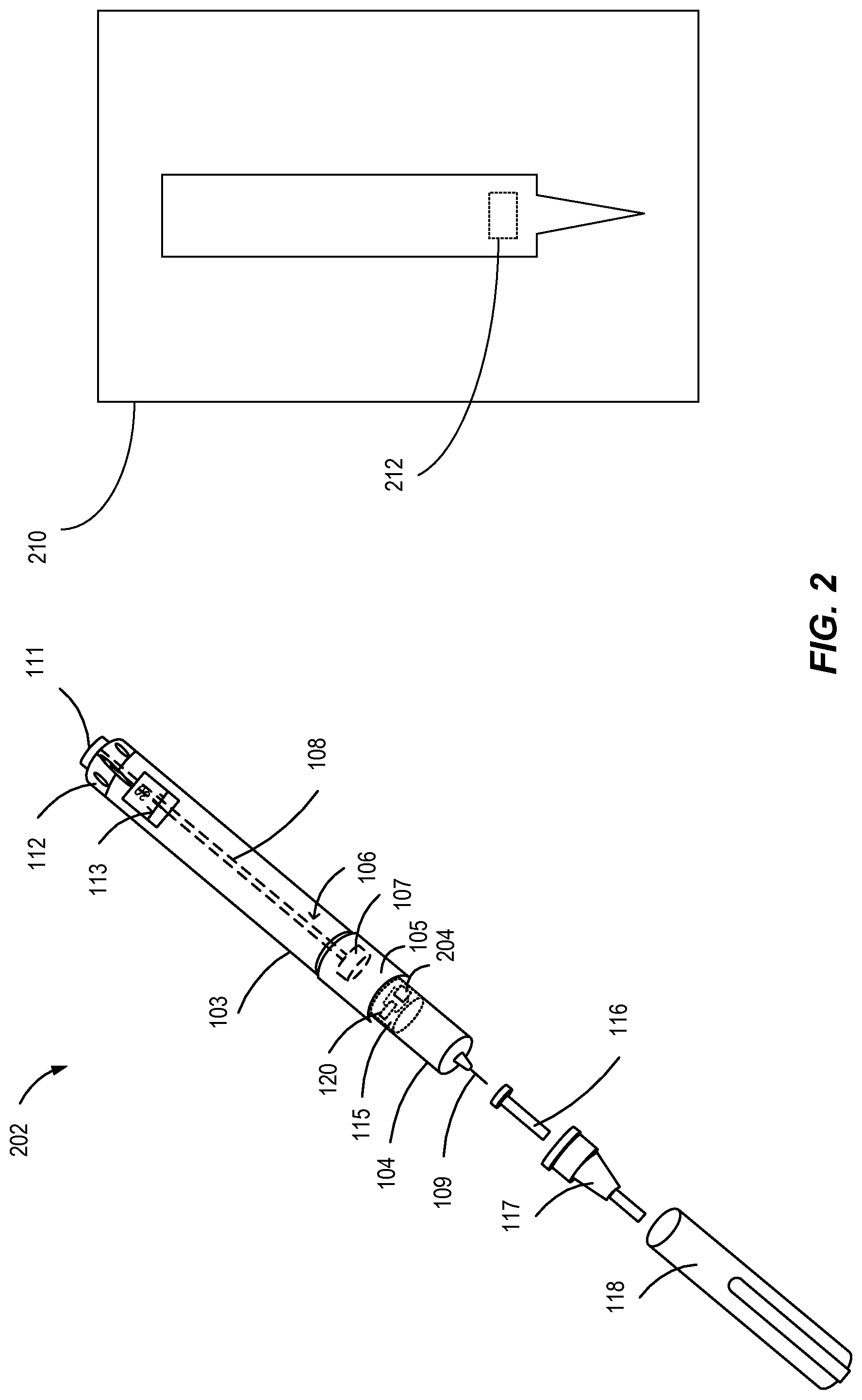 Patent US11771832 Figure 2 – Conserving power in an injection device