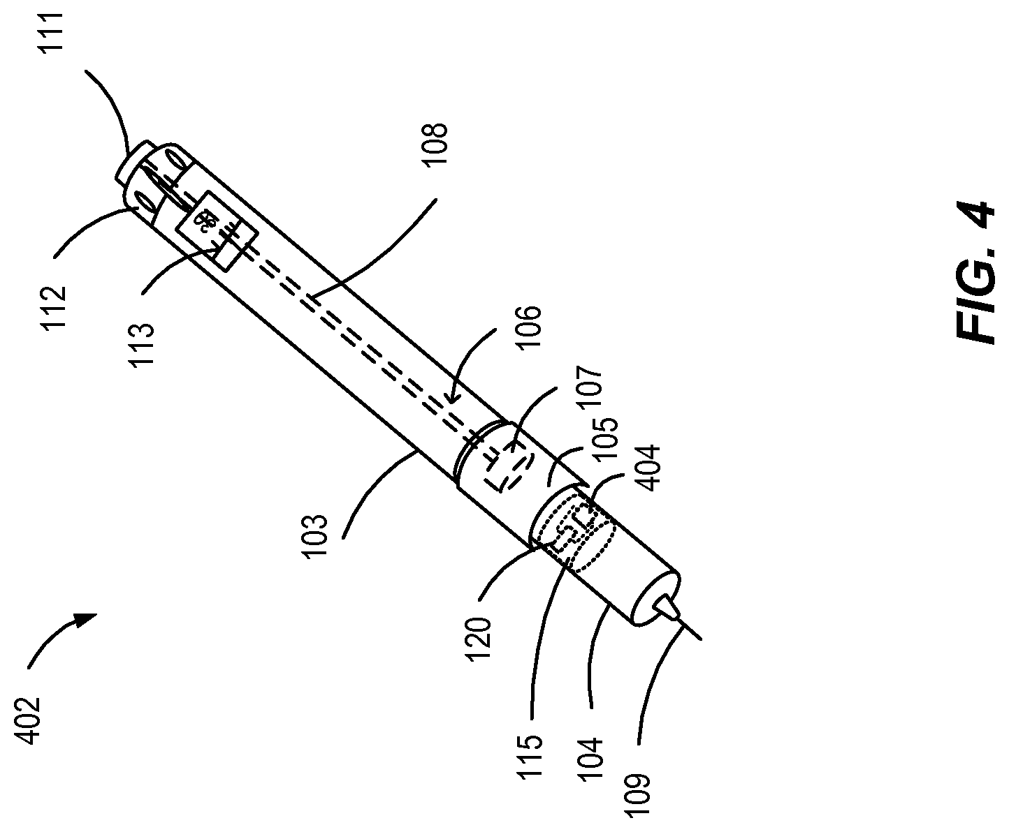 Patent US11771832 Figure 4 – Conserving power in an injection device