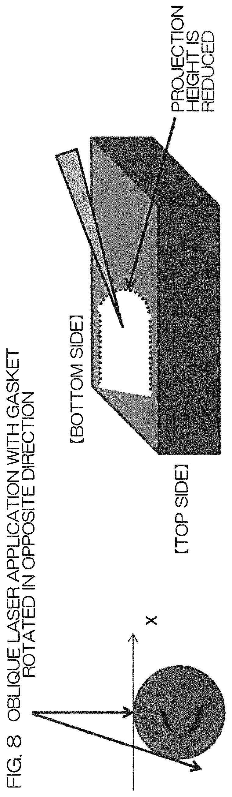 Patent US11771833 Figure 7 – Medical syringe, gasket to be used for syringe, and gasket production method