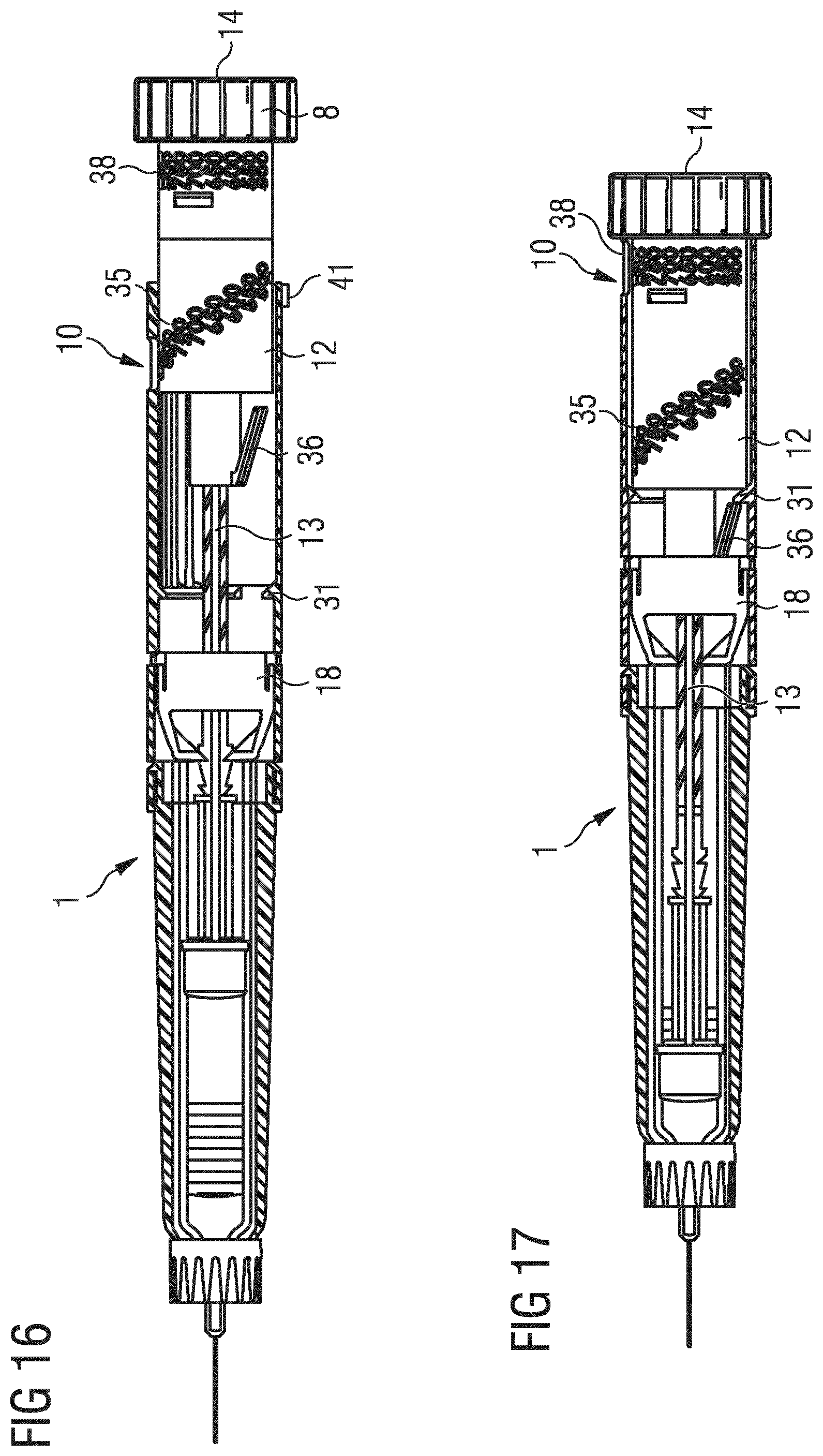 Patent US11771836 Figure 10 – Assembly for a medication delivery device and medication delivery device