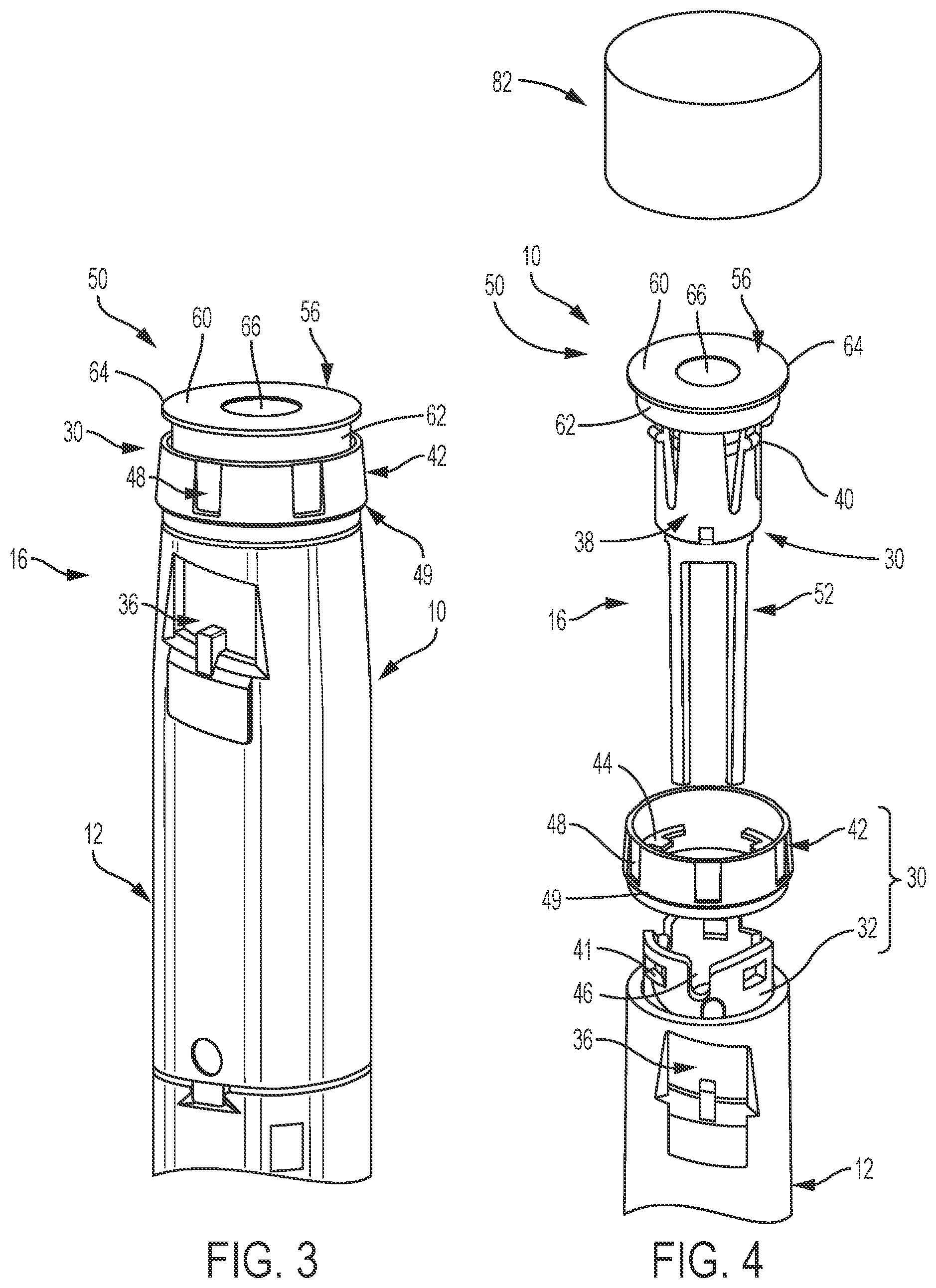 Patent US11771837 Figure 3 – Medication delivery device with sensing system