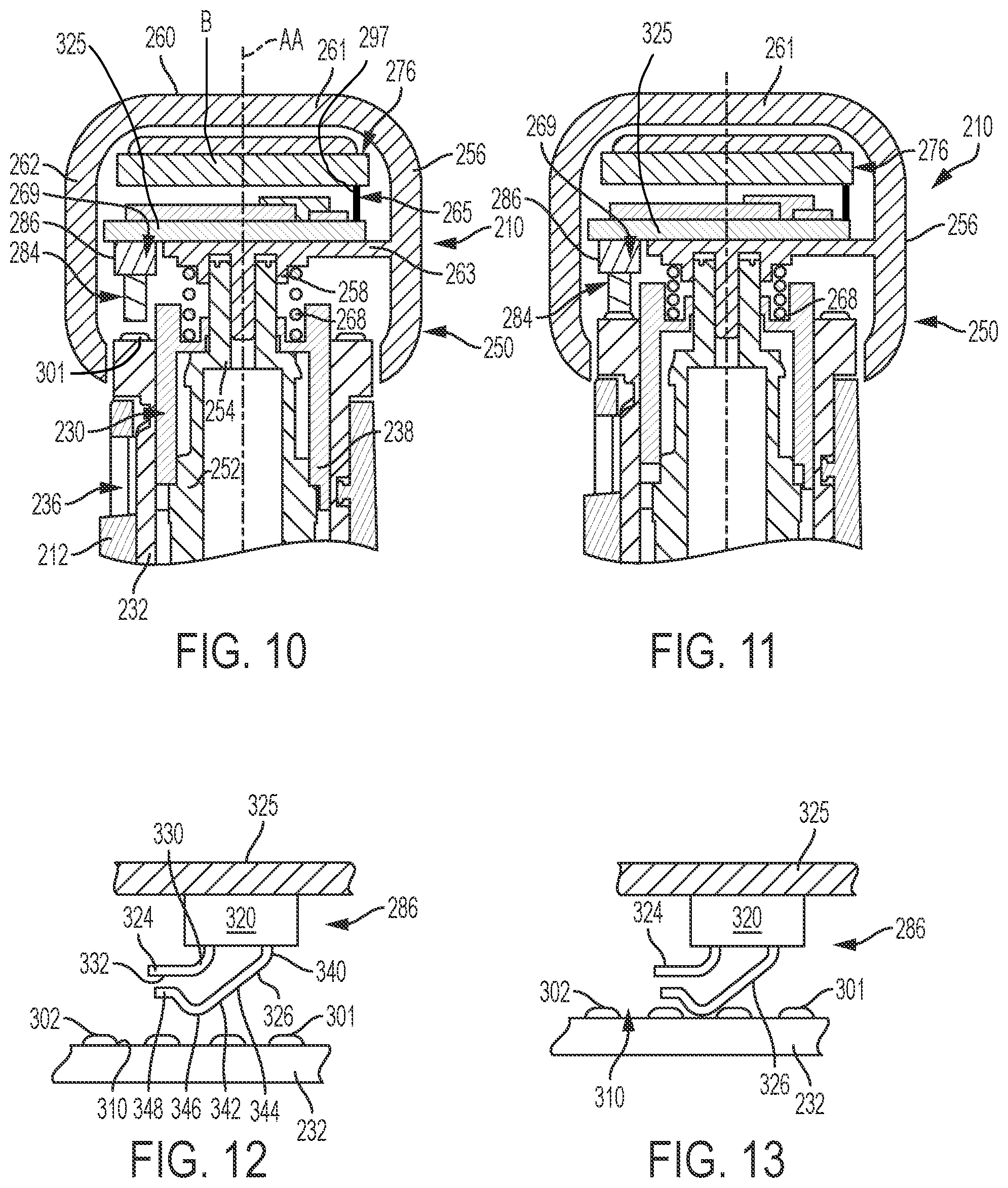 Patent US11771837 Figure 6 – Medication delivery device with sensing system